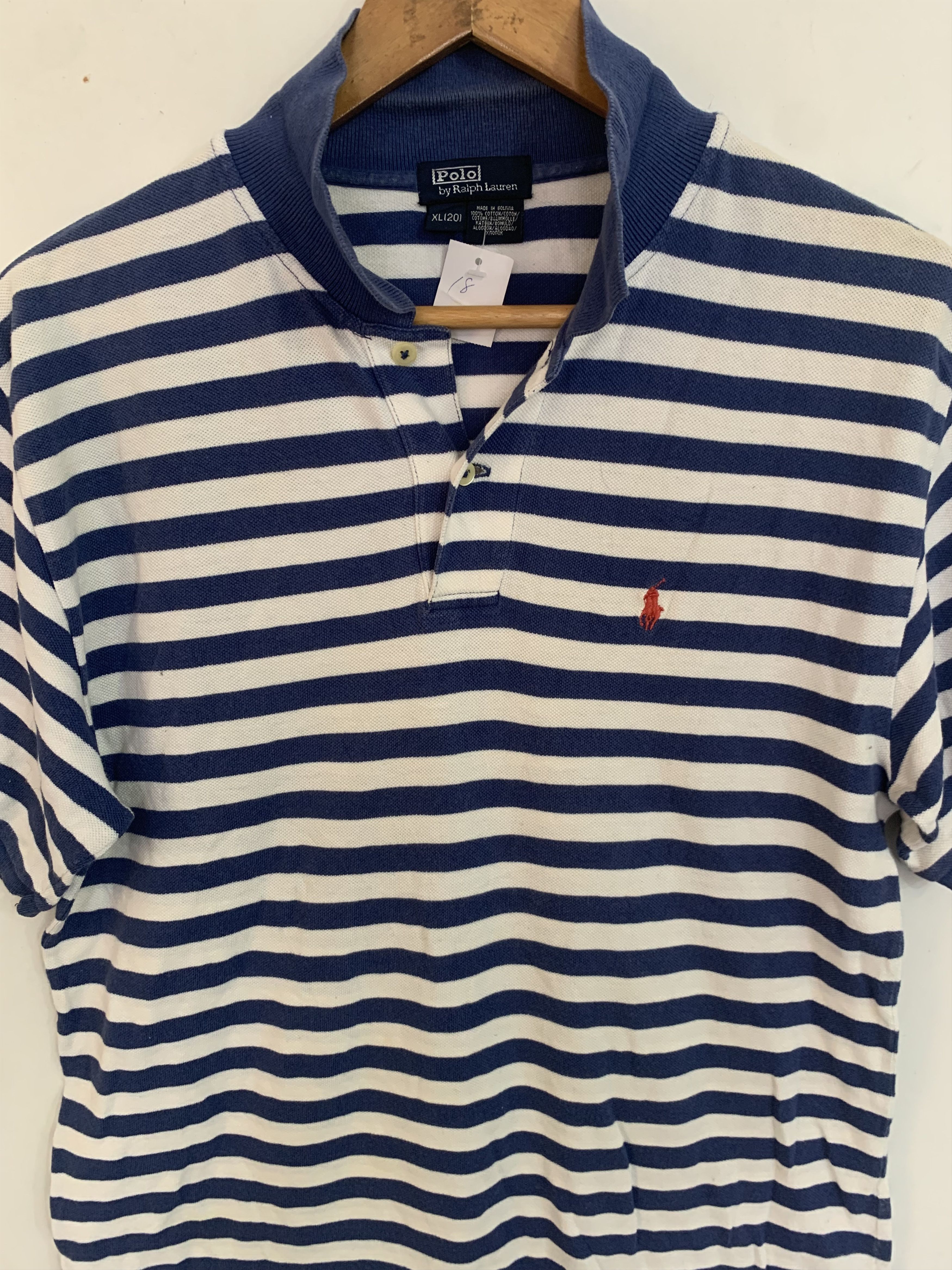 Polo Ralph Lauren Striped Polo Ralph Lauren Shirt Small Size US S / EU 44-46 / 1 - 3 Thumbnail