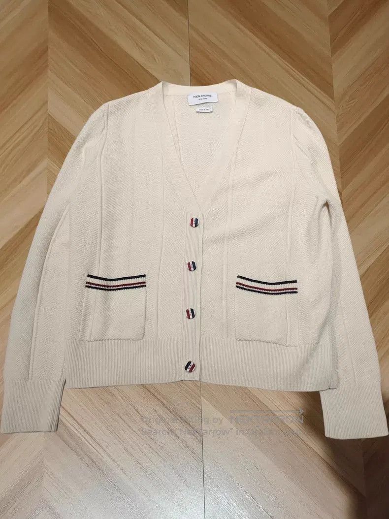 Thom Browne Thom Browne Cardigan Size US XXS / EU 40 - 1 Thumbnail