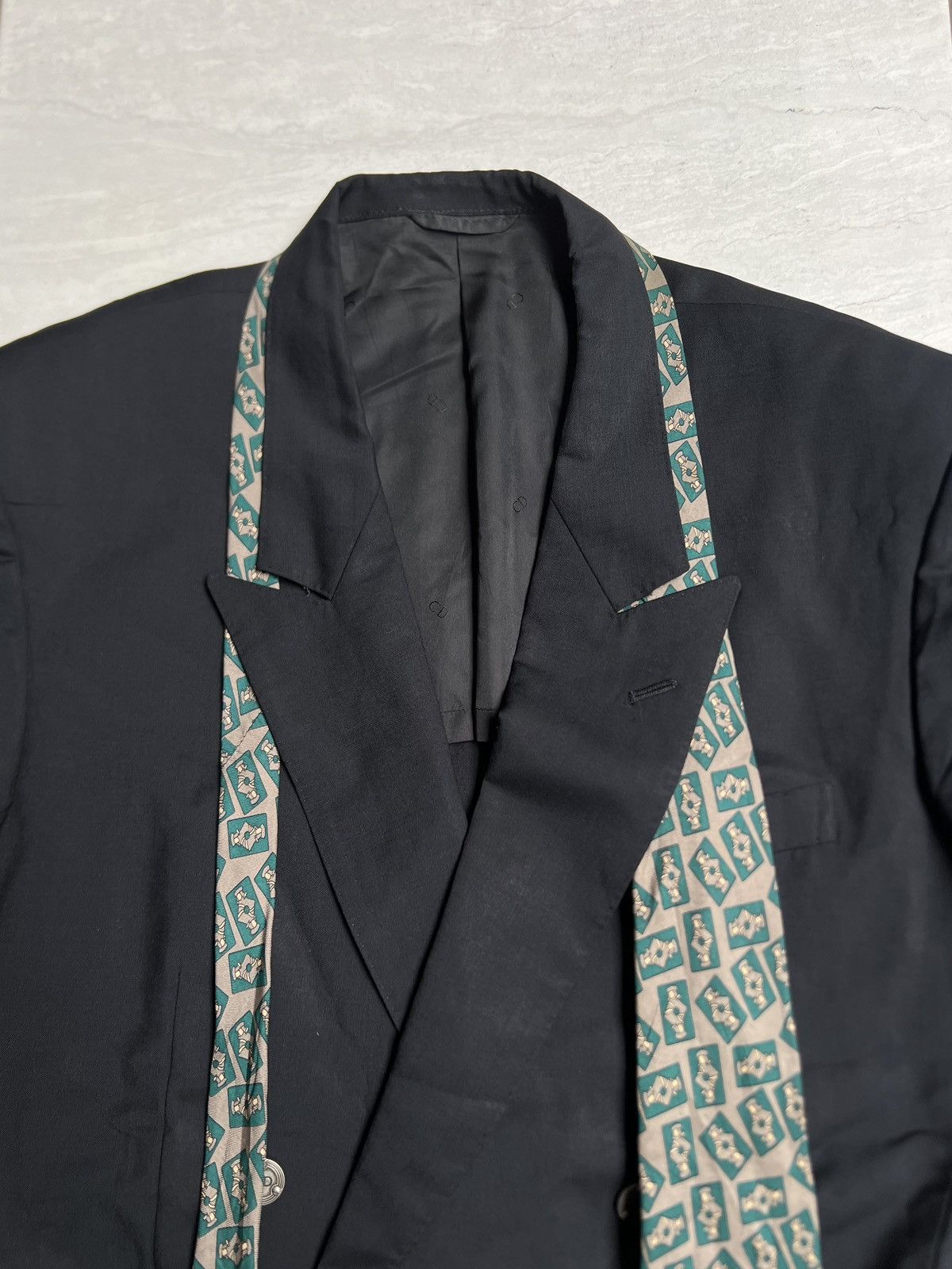 Dior Christian Dior Monsieur Black Suit Tie Size US S / EU 44-46 / 1 - 8 Thumbnail