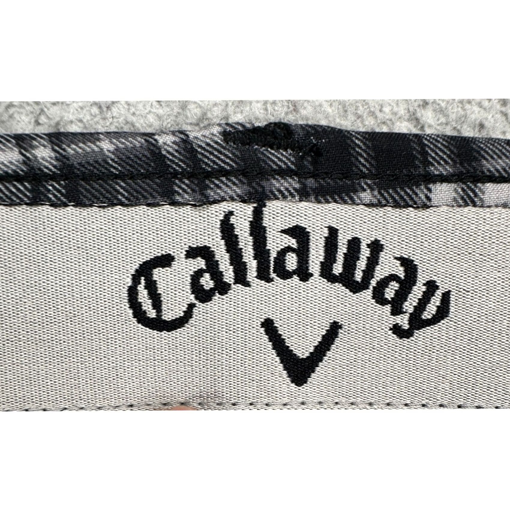 Callaway Callaway Mens Chino Golf Shorts 36 Tall Black Gray Plaid Opti Dri Stretch NEW Size US 36 / EU 52 - 5 Thumbnail