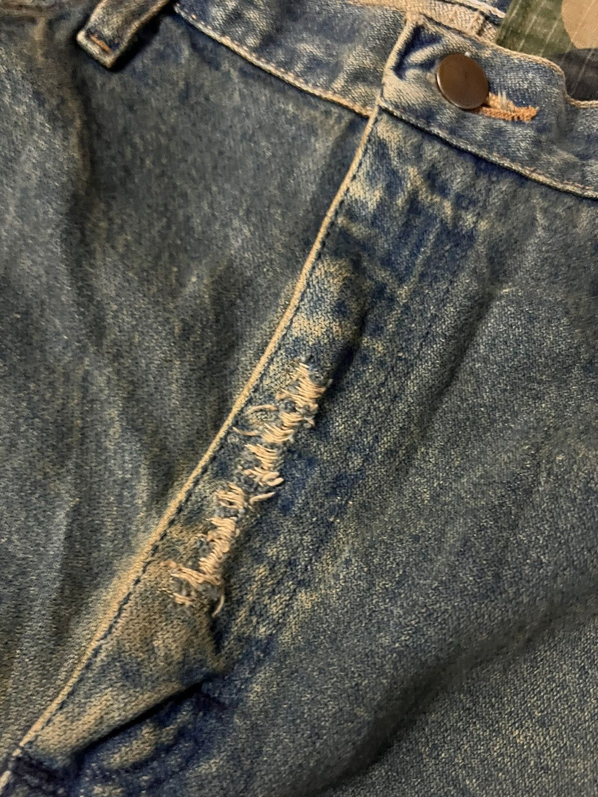 Wrangler Wrangler Distressed Rusty Jeans W30 Size US 30 / EU 46 - 9 Thumbnail