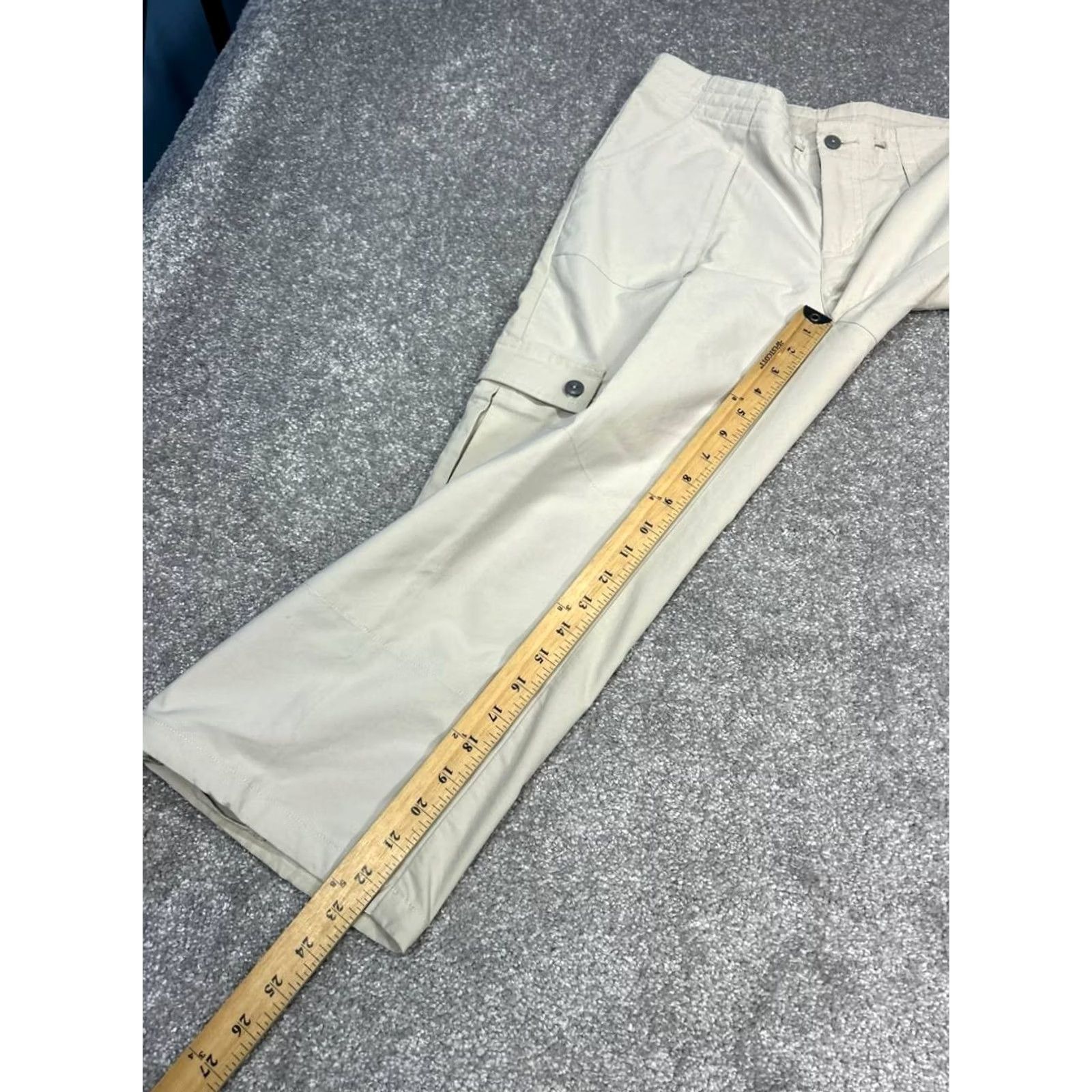 Patagonia Patagonia Inter Continental Capris Pants Womens 4 Beige Nylon Wrinkle Resistant Capris Mens Womens Size 27" / US 4 / IT 40 - 5 Thumbnail