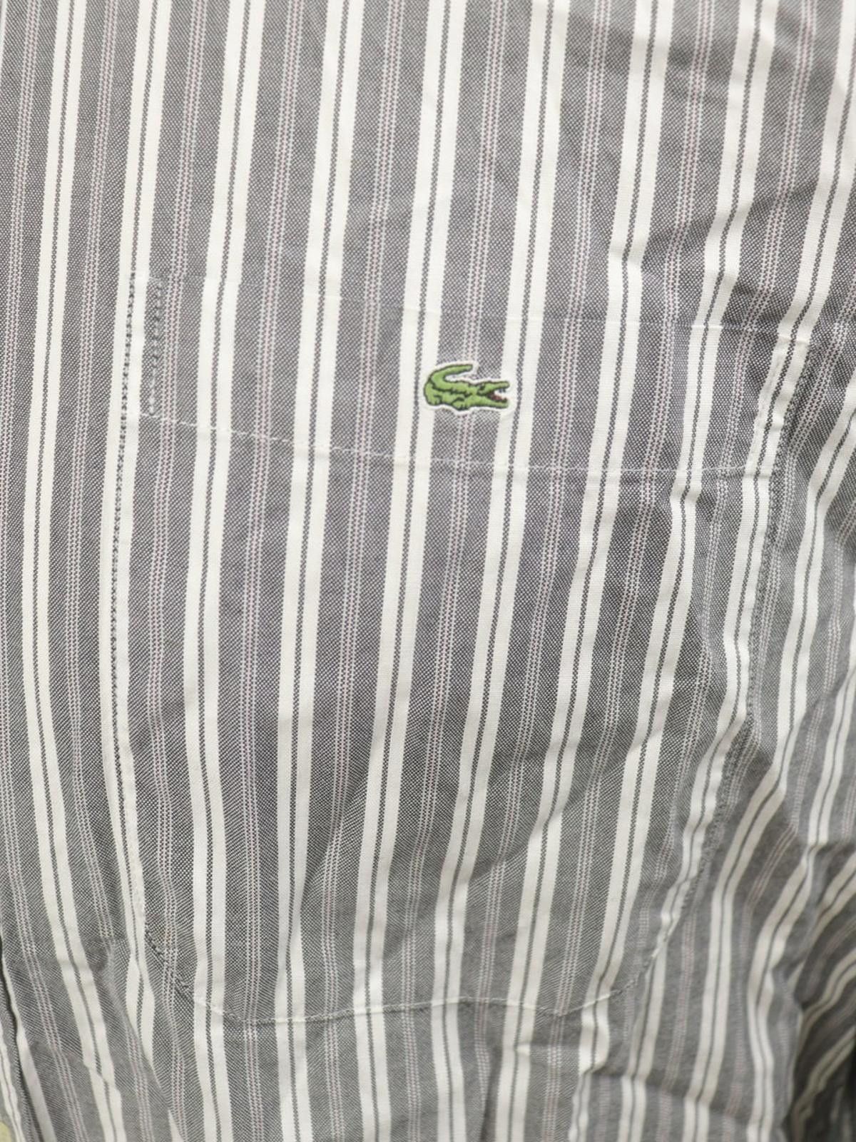 Lacoste Lacoste Multi Striped 100% Cotton Collared Shirt Size 39 Size US M / EU 48-50 / 2 - 5 Thumbnail