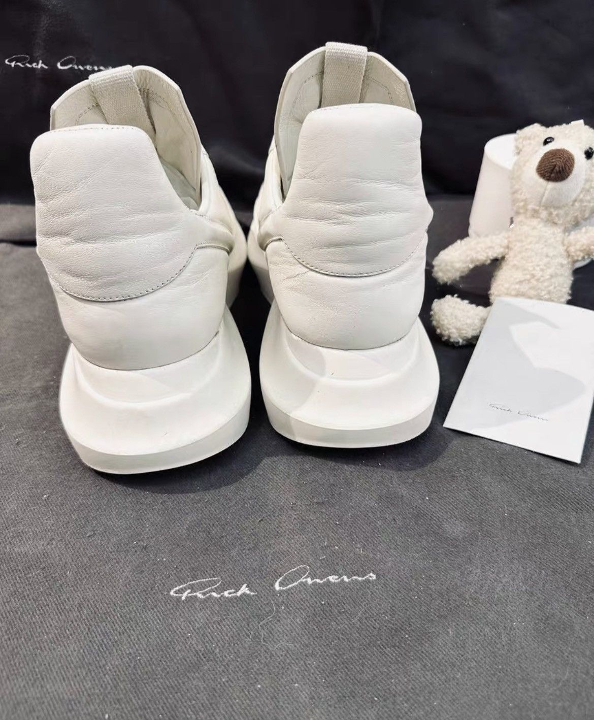 Rick Owens Rick Owens leather tank-sole platform trainers Size US 9 / EU 42 - 2 Thumbnail