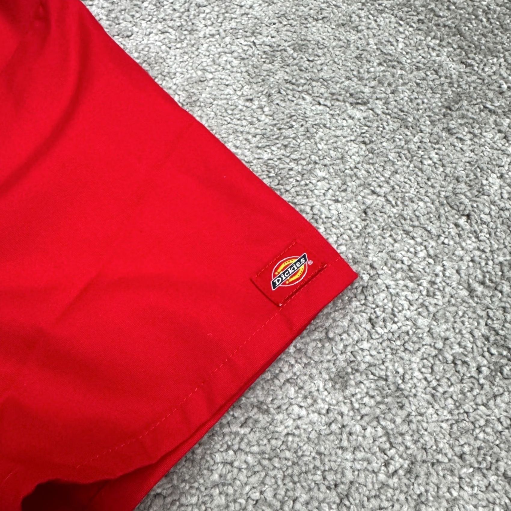 Dickies Dickies EDS Signature Scrub Top Womens XL Red V-Neck Junior Fit Nursing Medical Shirt Size XL / US 12-14 / IT 48-50 - 3 Thumbnail