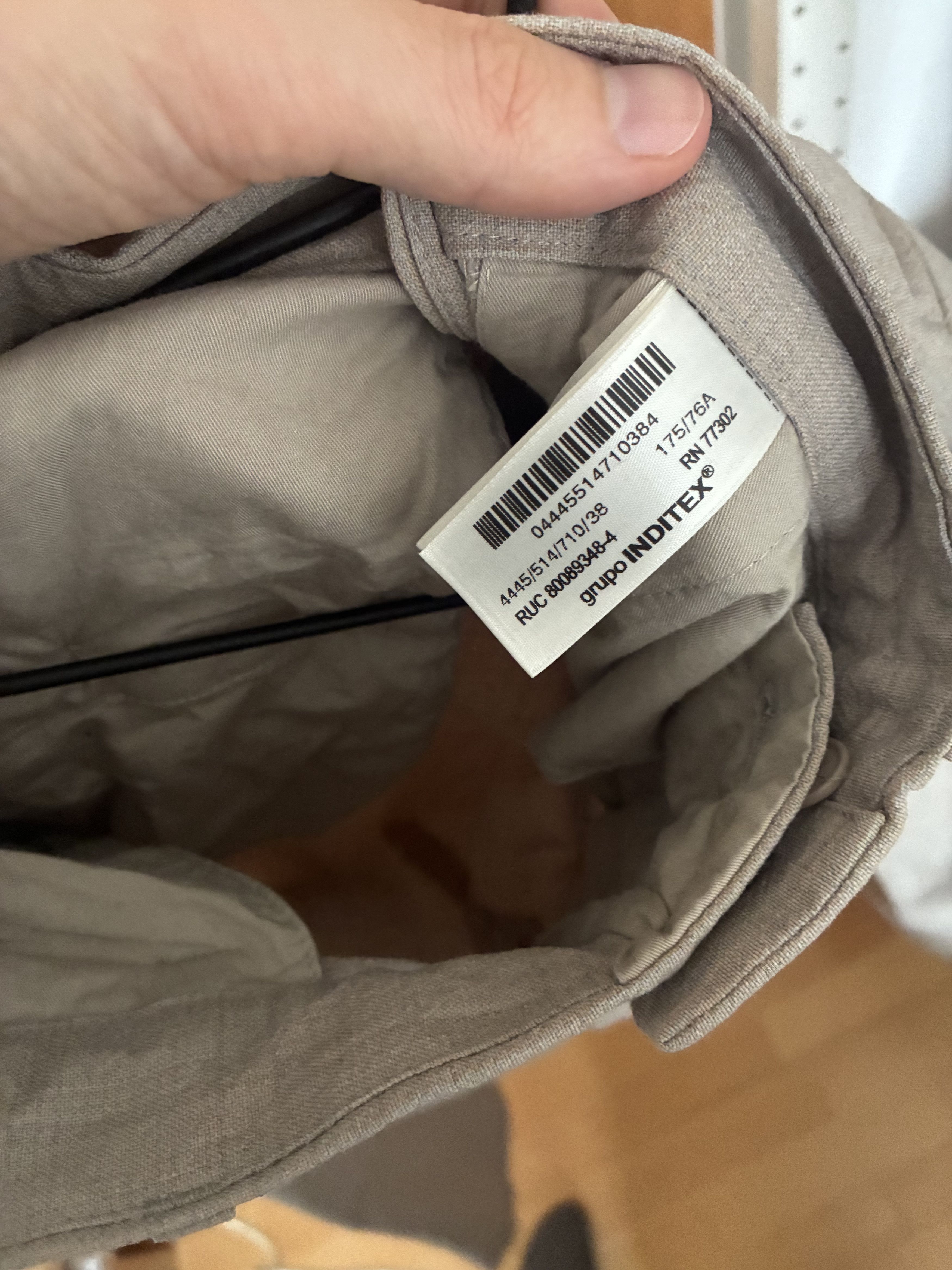 Zara Zara ZW Collection Wool Suit Pants Size 38R - 3 Thumbnail
