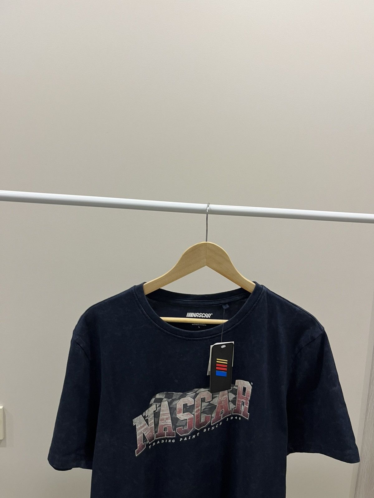 NASCAR New Vintage American Thunder Nascar Tshirt Size US L / EU 52-54 / 3 - 3 Thumbnail