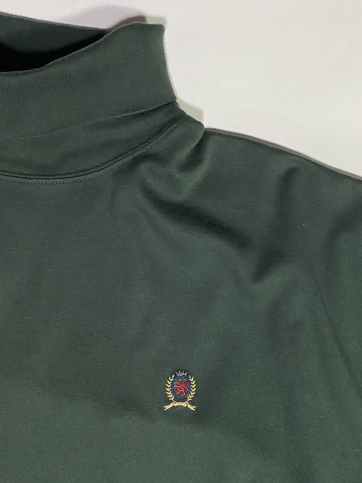 Tommy Hilfiger × Vintage 90s Tommy Hilfiger Turtle Neck (sz XXL) Size US XXL / EU 58 / 5 - 5 Thumbnail