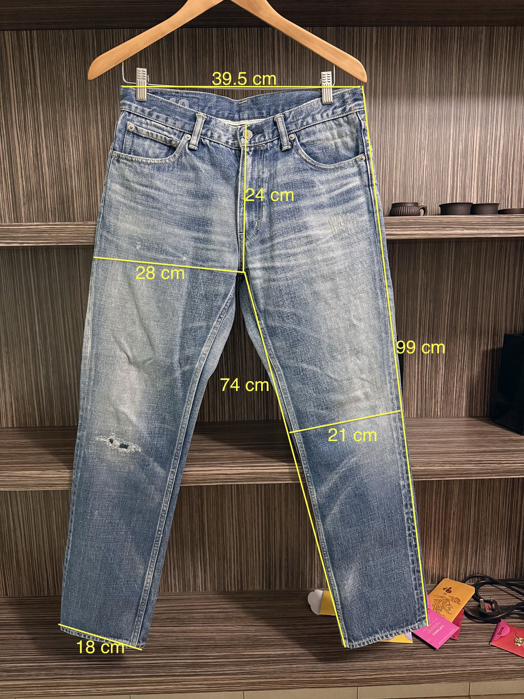 Visvim Social Sculpture Denim 16AW 03D10 W32L30 0116305005002 Size US 32 / EU 48 - 12 Thumbnail