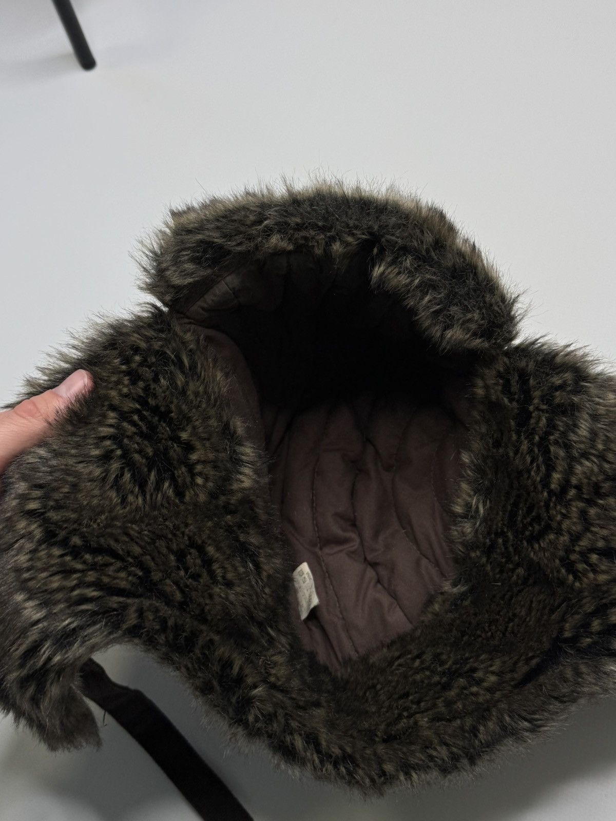 Vintage Vintage brown avant garde fur ushanka trapper hat if6was9 Size ONE SIZE - 5 Thumbnail