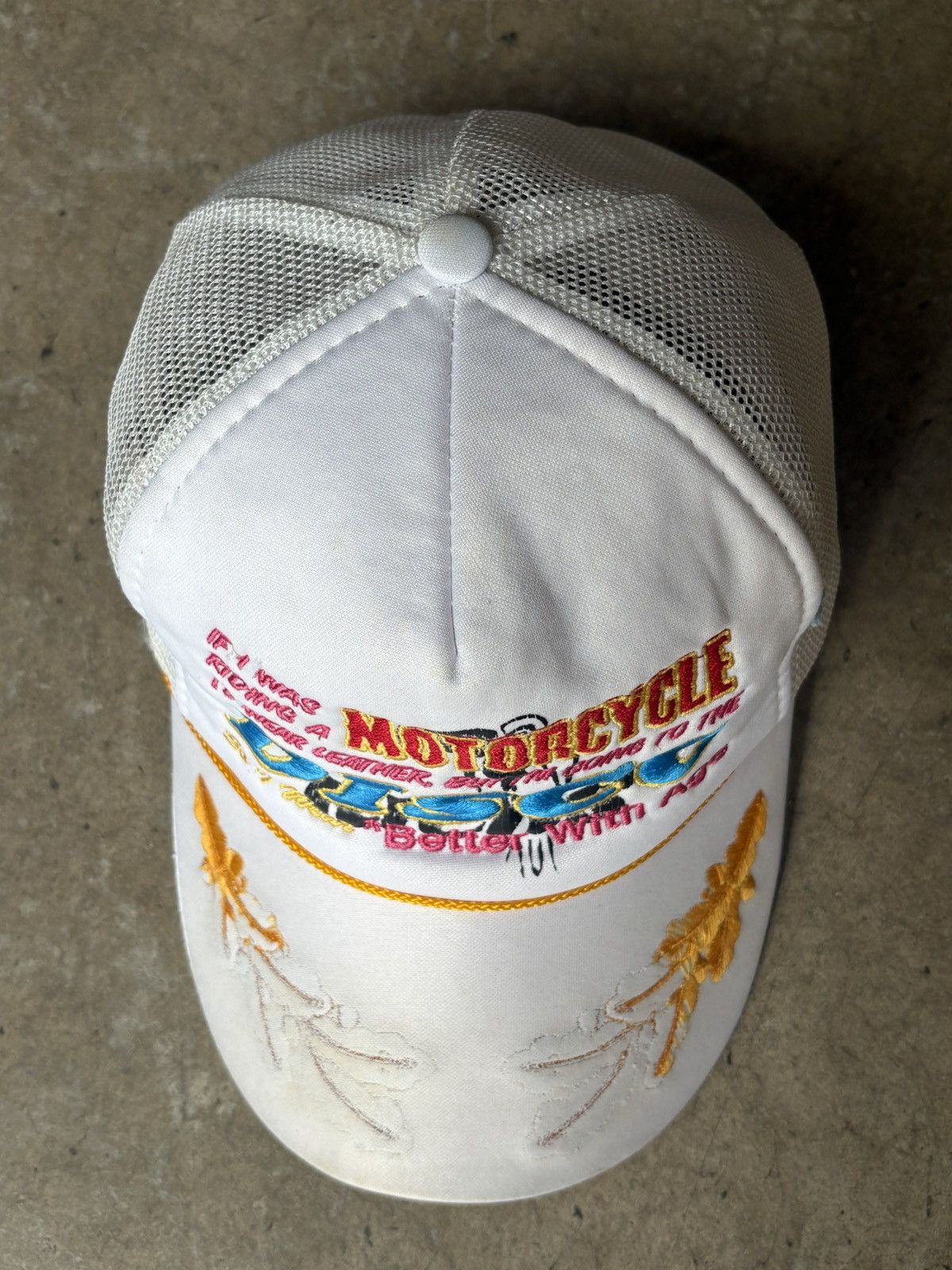 Better With Age 1 of 1 Better With Age Trucker Captain Hat White SnapBack Size ONE SIZE - 8 Thumbnail
