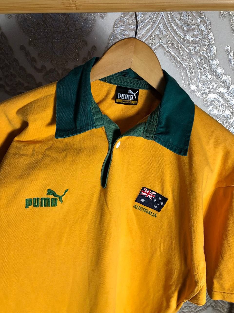 Puma VINTAGE PUMA AUSTRALIA RETRO RUGBY JERSEY BLOKECORE Y2K 90s Size US M / EU 48-50 / 2 - 2 Thumbnail