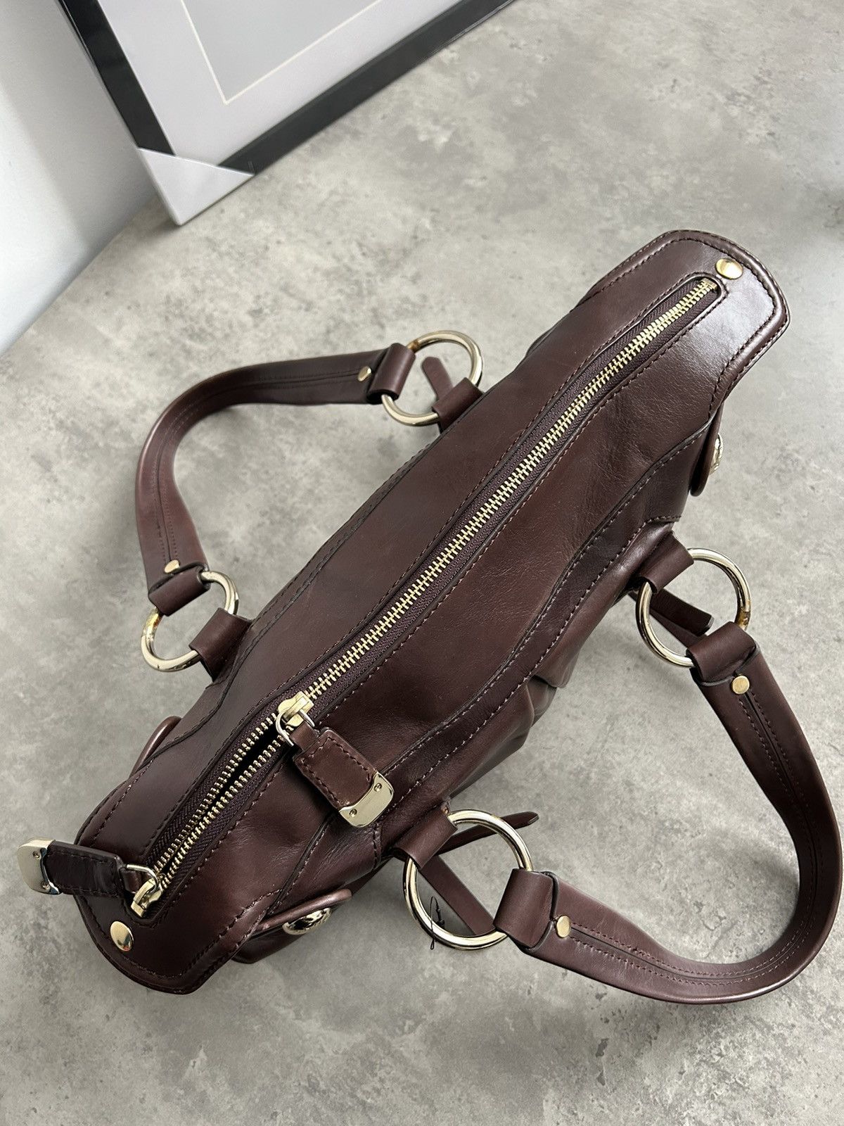 DKNY DKNY Vintage Leather Bag Y2K Size ONE SIZE - 7 Thumbnail