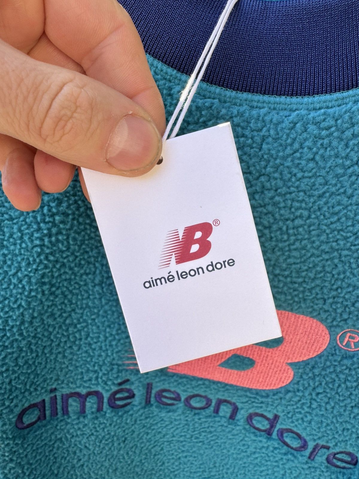 Aime Leon Dore × New Balance Intelligent Choice Fleece Crewneck - S Size US S / EU 44-46 / 1 - 6 Thumbnail
