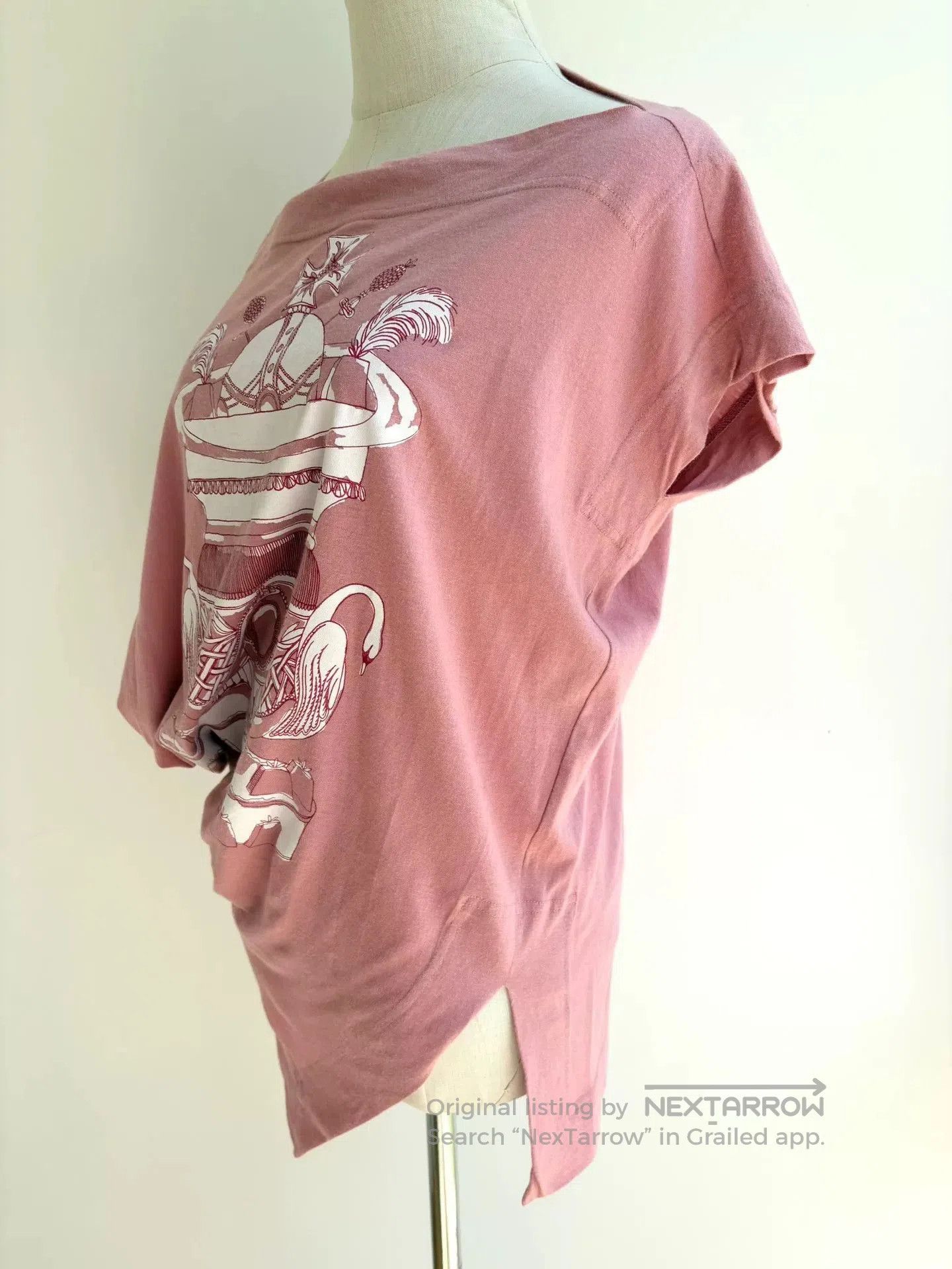 Vivienne Westwood vivienne westwood pink irregular short sleeve tee. Size M / US 6-8 / IT 42-44 - 6 Thumbnail