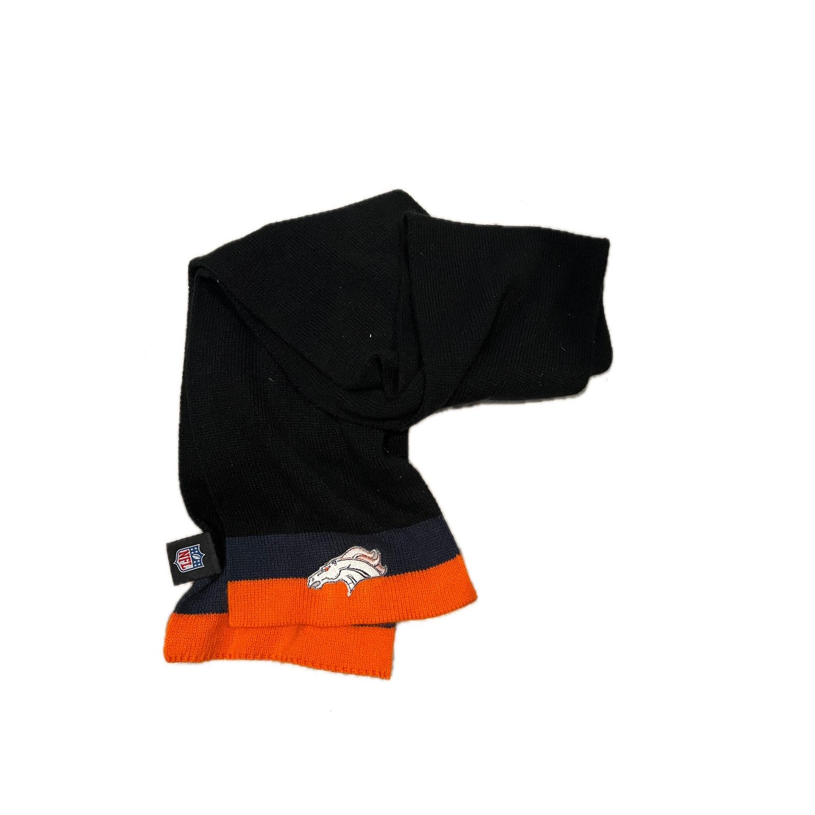 NFL Denver Broncos Knit Scarf, Unisex Size ONE SIZE - 1 Thumbnail