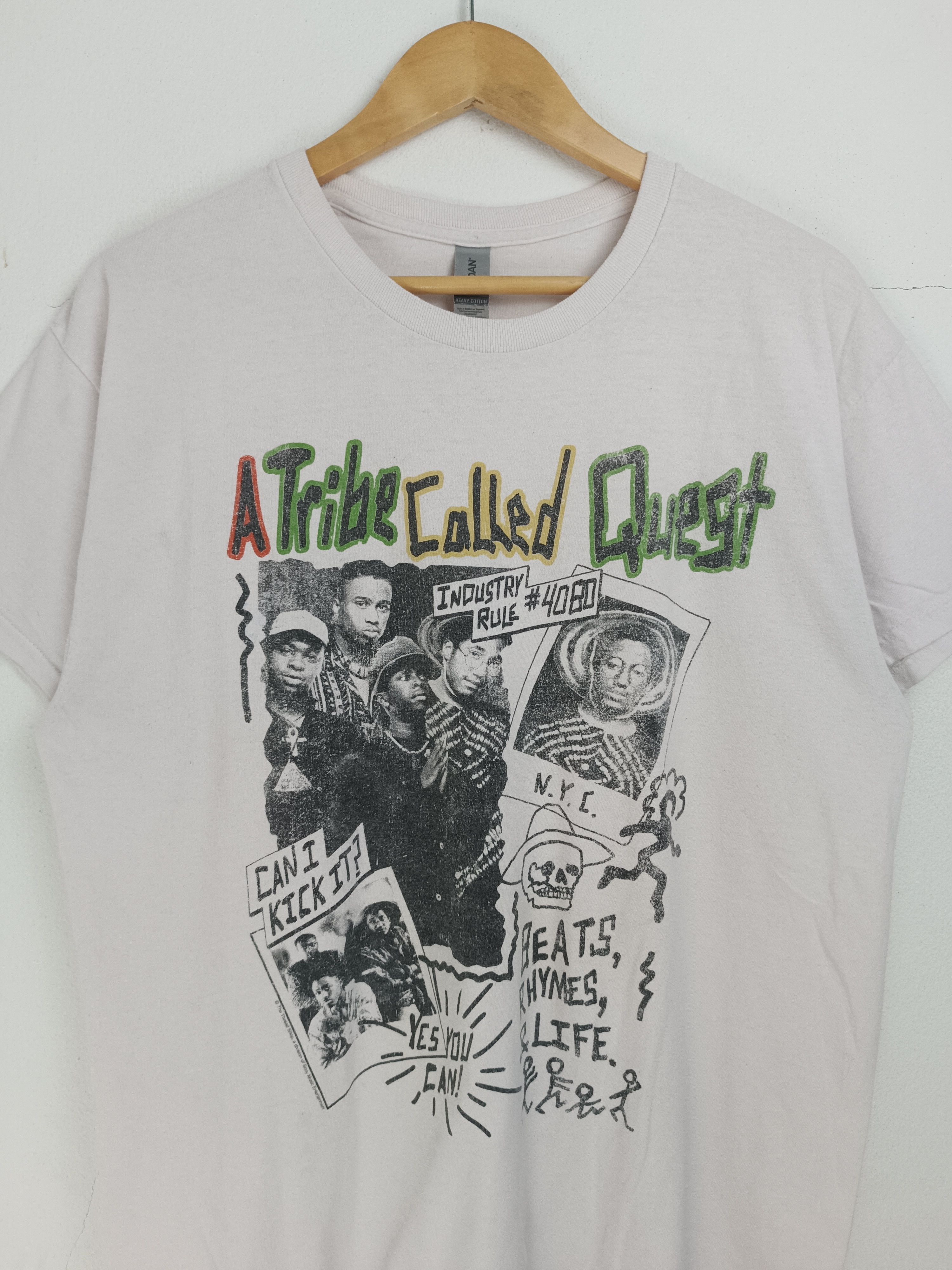 Rap Tees VINTAGE A TRIBE CALLED QUEST FADED TEE wutang nwa dre Size US L / EU 52-54 / 3 - 11 Thumbnail