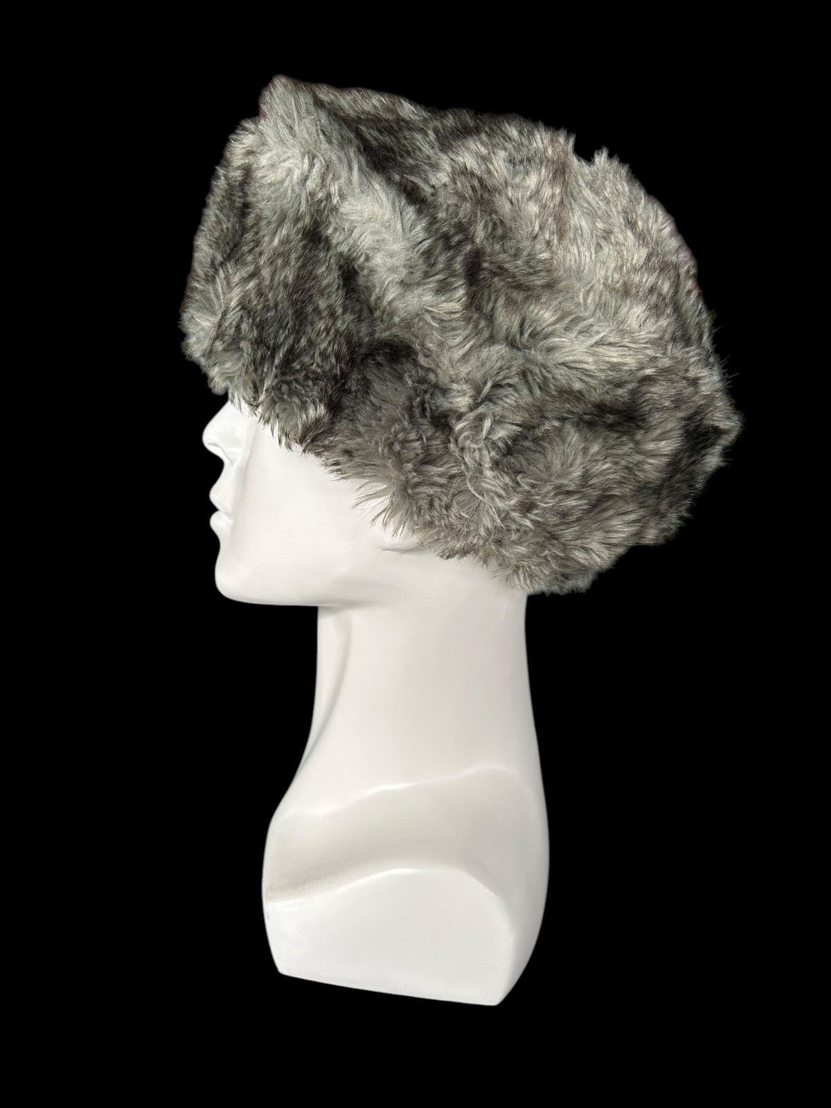 Japanese Brand × Kapital × Vintage Japanese Mohawak Hairy Fur Beanie Hats Rare ☠️☠️ Size ONE SIZE - 2 Thumbnail