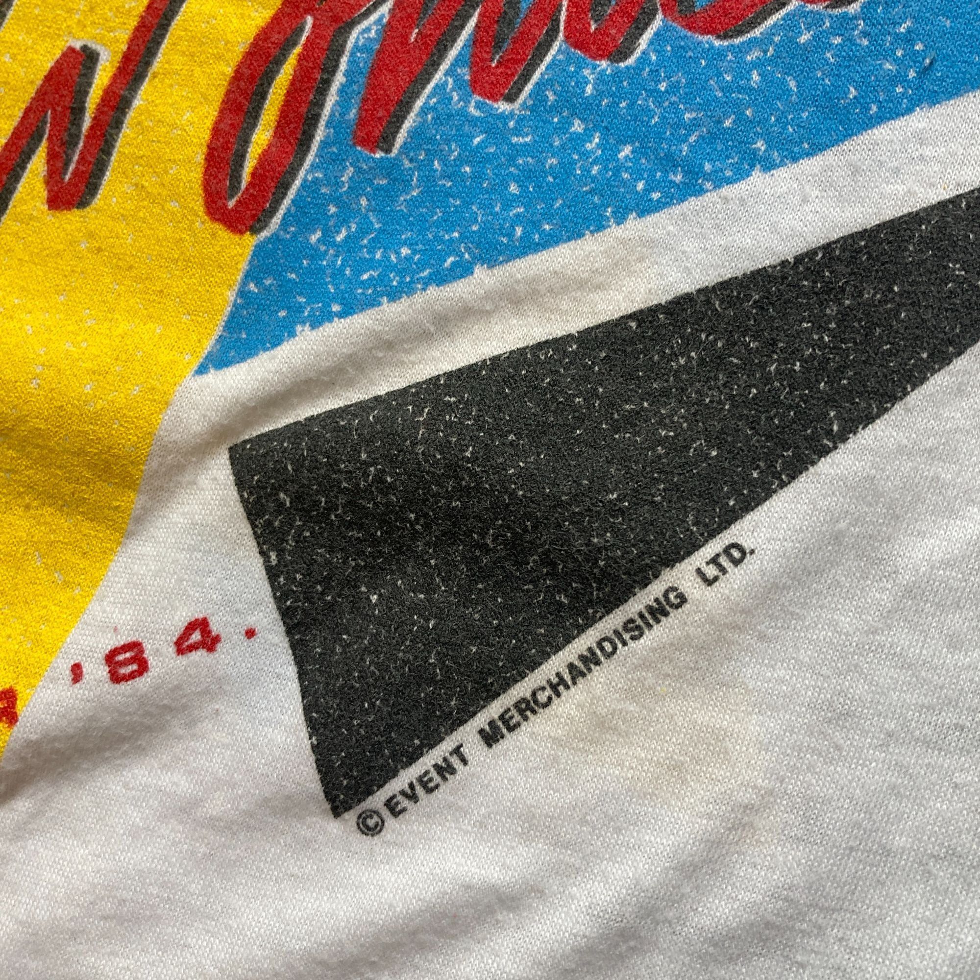 Other Stevie Wonder Tour Europe Summer 84 Vintage Single Stitch T- Size US M / EU 48-50 / 2 - 5 Thumbnail