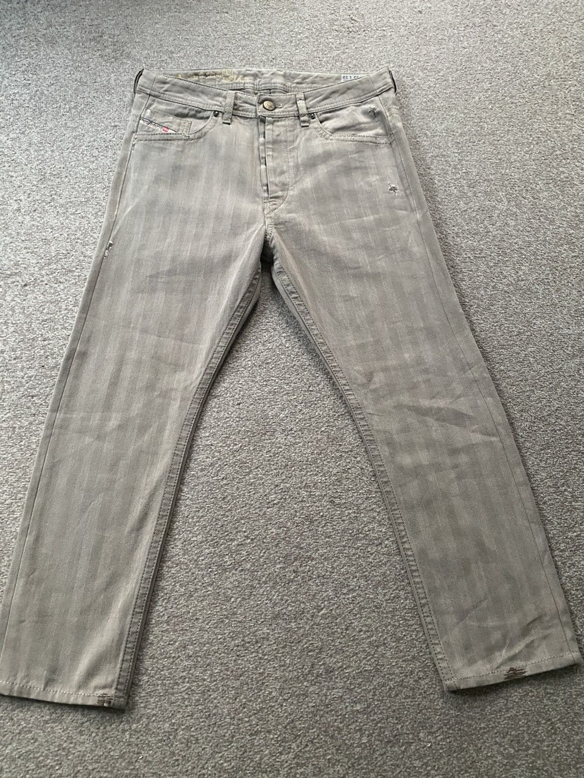 Diesel Diesel Archive Cow Leather Trousers – Straight Leg–32W 32L Size US 32 / EU 48 - 1 Thumbnail