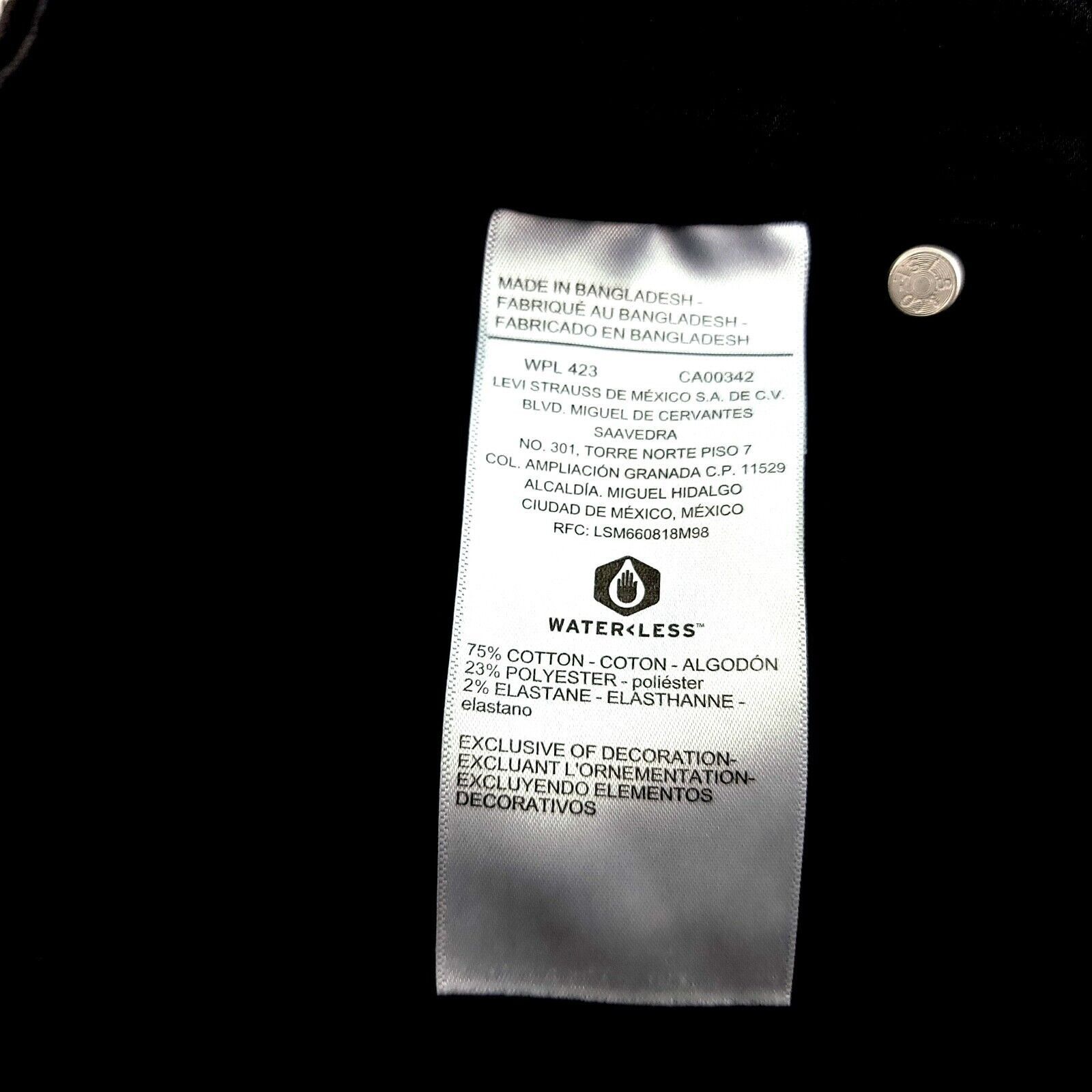 Levi's Levi's Signature Black Totally Shaping Straight Denim Women' Size 36" / US 14 / IT 50 - 6 Thumbnail
