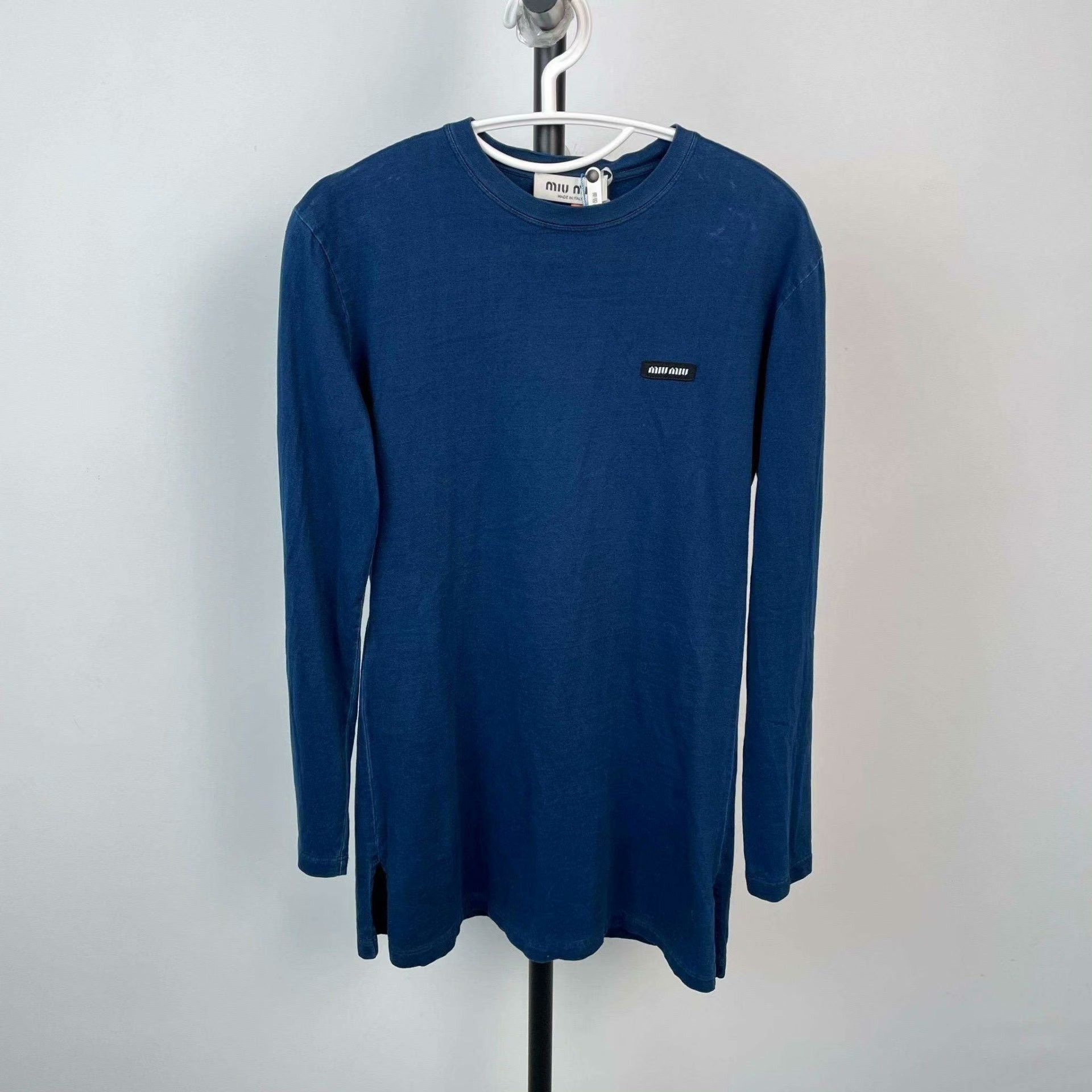 Miu Miu Miu Miu Blue Sweater 26 Women Size XS / US 0-2 / IT 36-38 - 1 Thumbnail