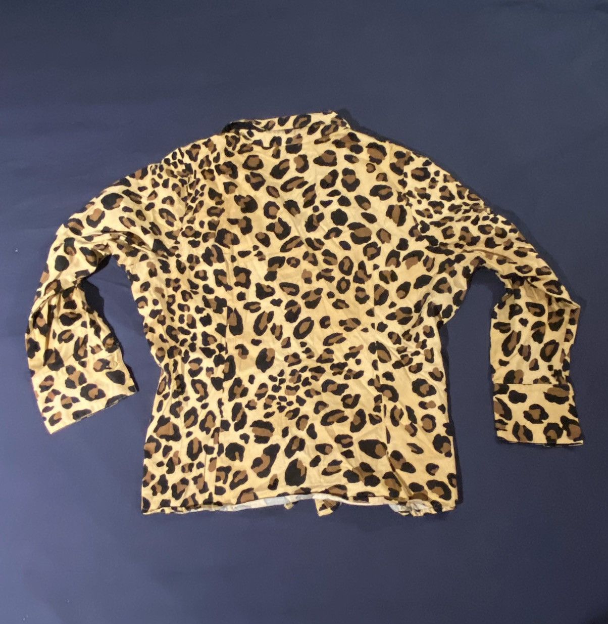 Vintage Cheetah Print Button Up Size US L / EU 52-54 / 3 - 2 Thumbnail