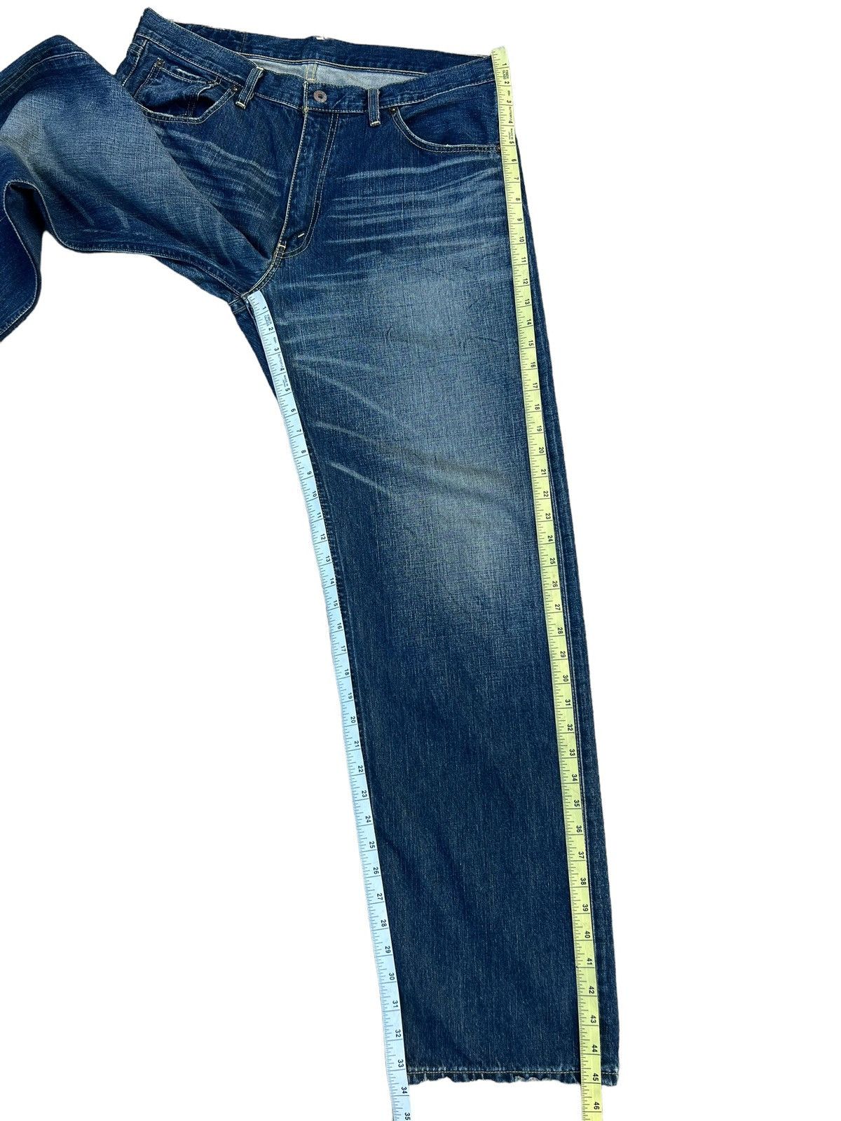 Levi's Vintage 2007 Levi’s 503 Japan Fade Denim Distressed Jeans Size US 36 / EU 52 - 4 Thumbnail