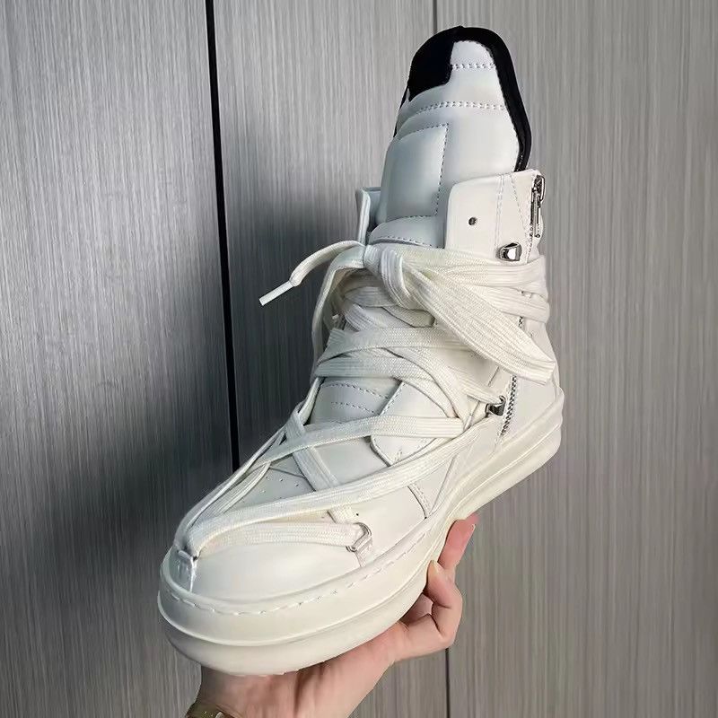 Japanese Brand Fashionable High-Top Sneakers Size US 11 / EU 44 - 2 Thumbnail
