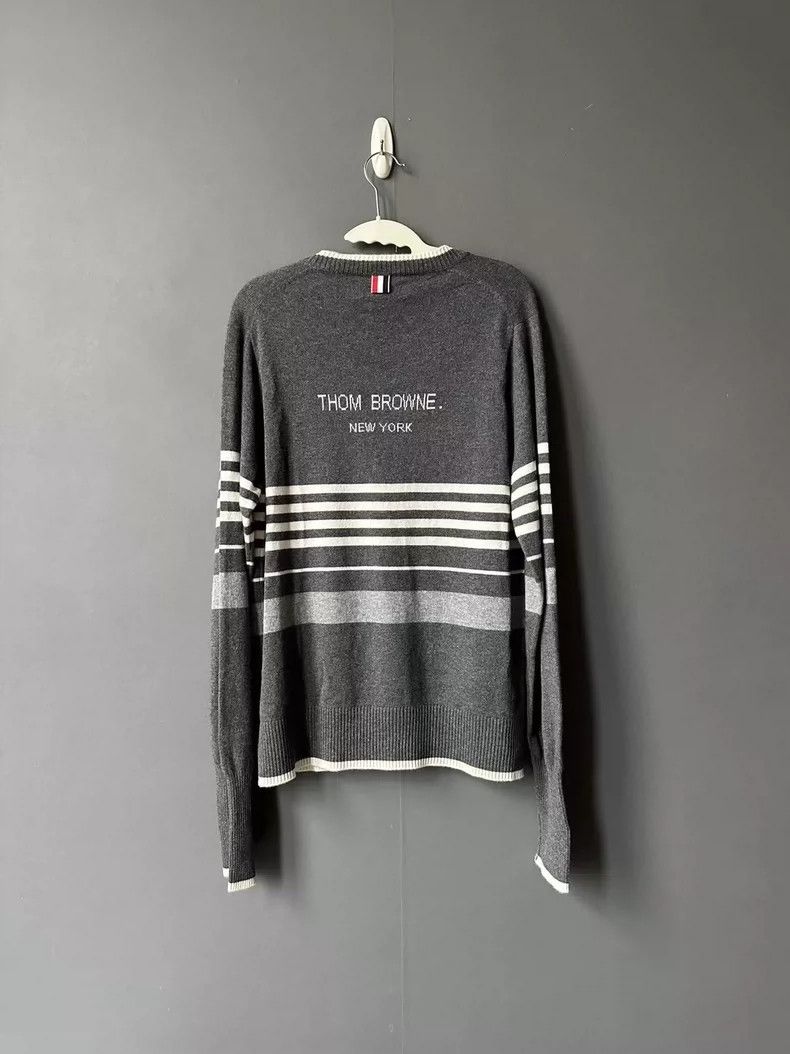 Thom Browne size2 Striped cashmere cardigan