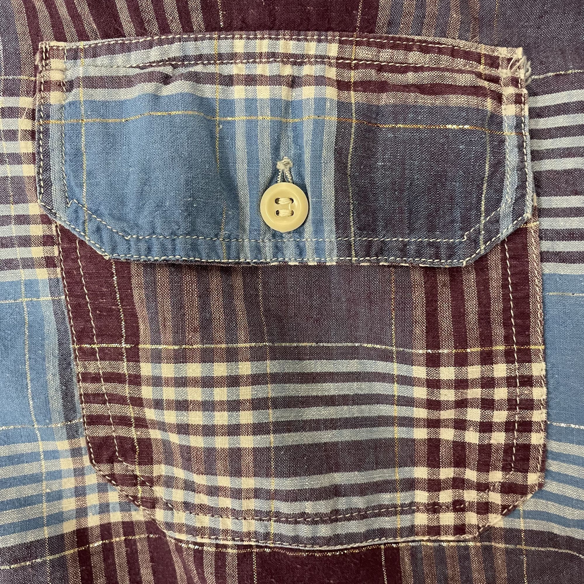 Other Vtg Rockabilly SHADOW PLAID Western Rockabilly RODEO Shirt Size US S / EU 44-46 / 1 - 7 Thumbnail