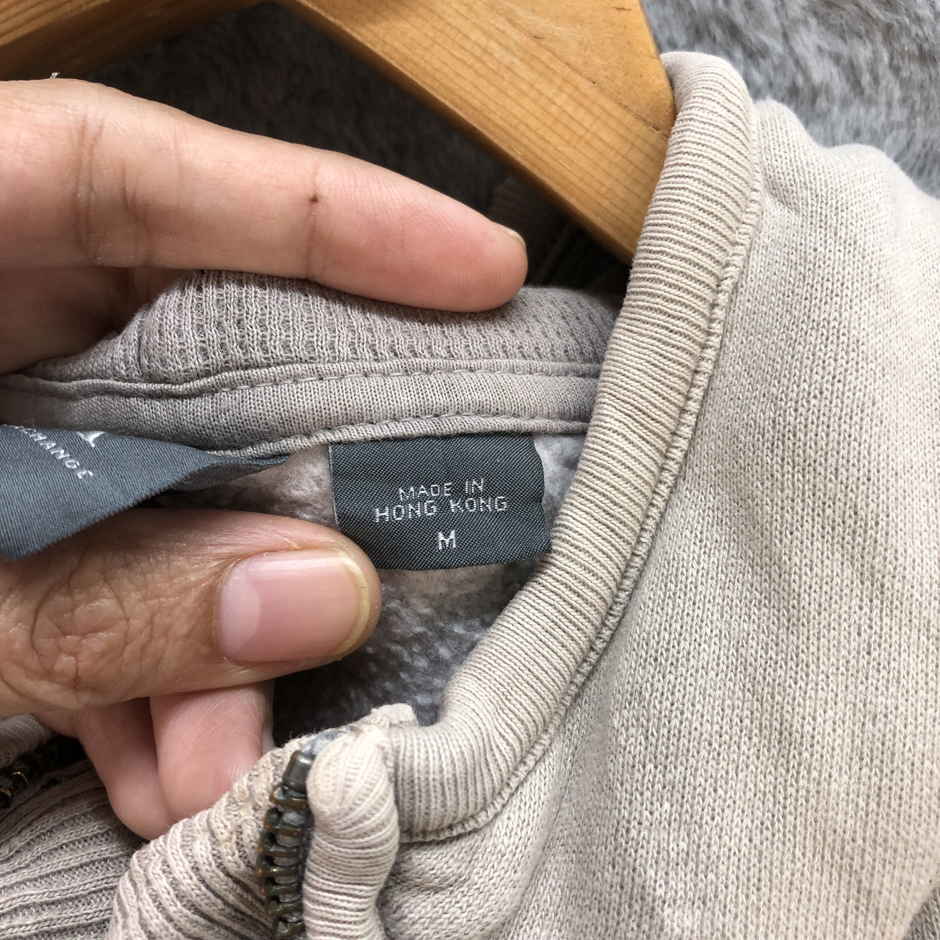 Armani Exchange ARMANI EXCHANGE NICE DESIGN HALF ZIP HOODIES #7313-129 Size US M / EU 48-50 / 2 - 10 Thumbnail