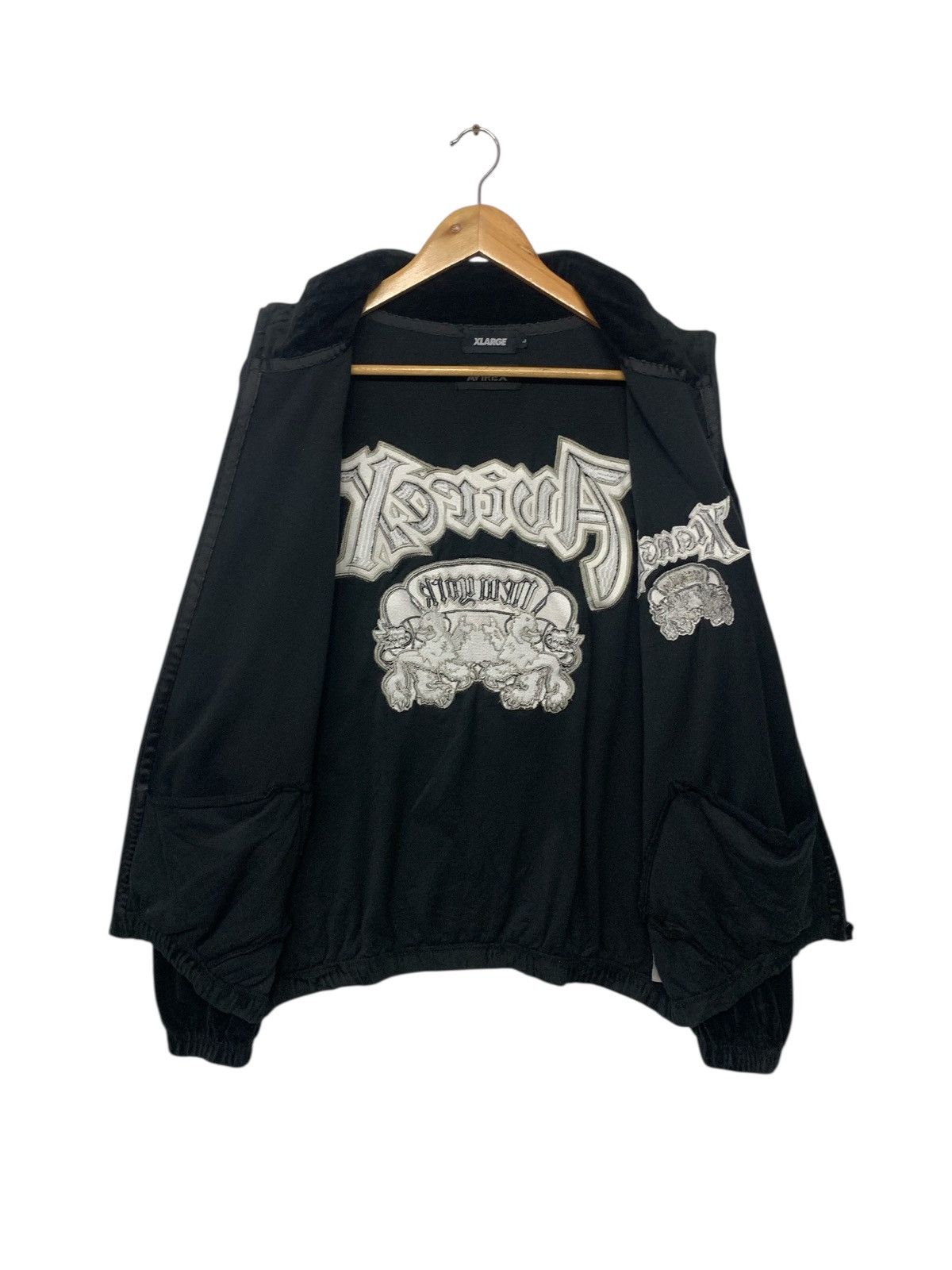 Avirex Rare X-Large X Avirex Embroidered Sukajan Velvet Jacket Size US L / EU 52-54 / 3 - 8 Thumbnail