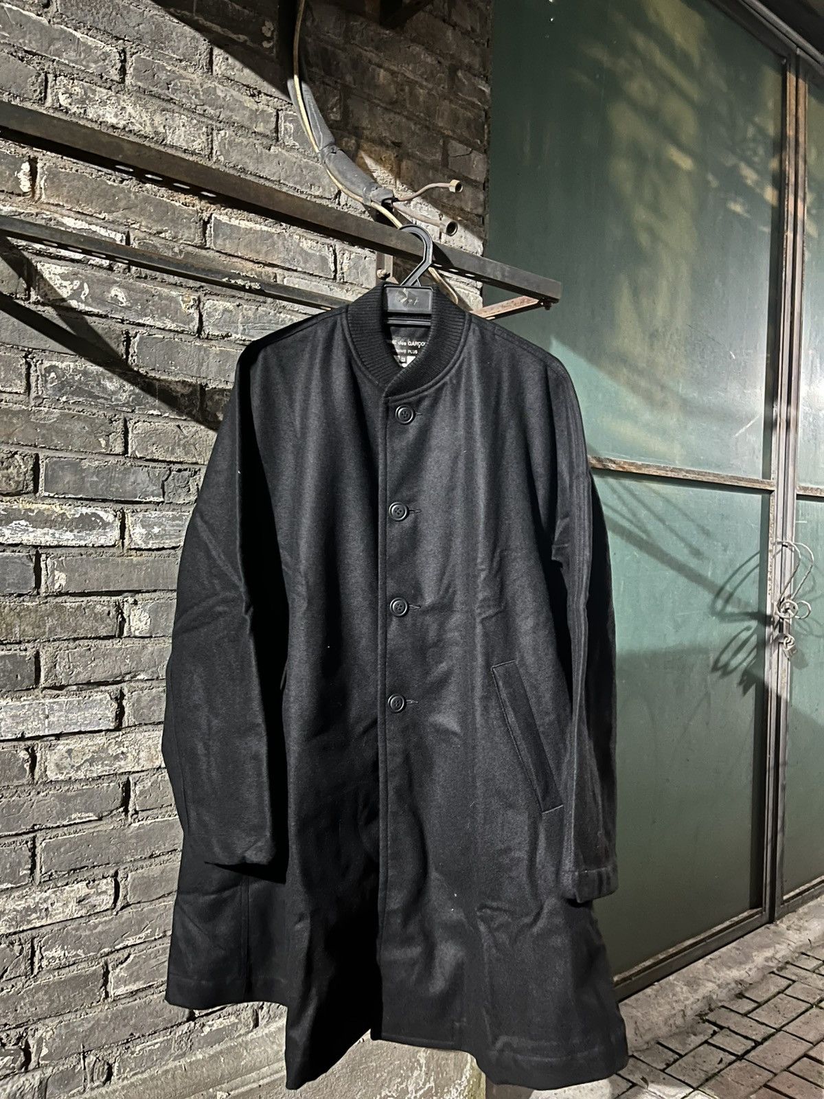 Comme des Garcons Homme Plus ARCHIVE Comme des Garçons Homme Plus Wool Long Bomber Coat Size US XS / EU 42 / 0 - 1 Thumbnail