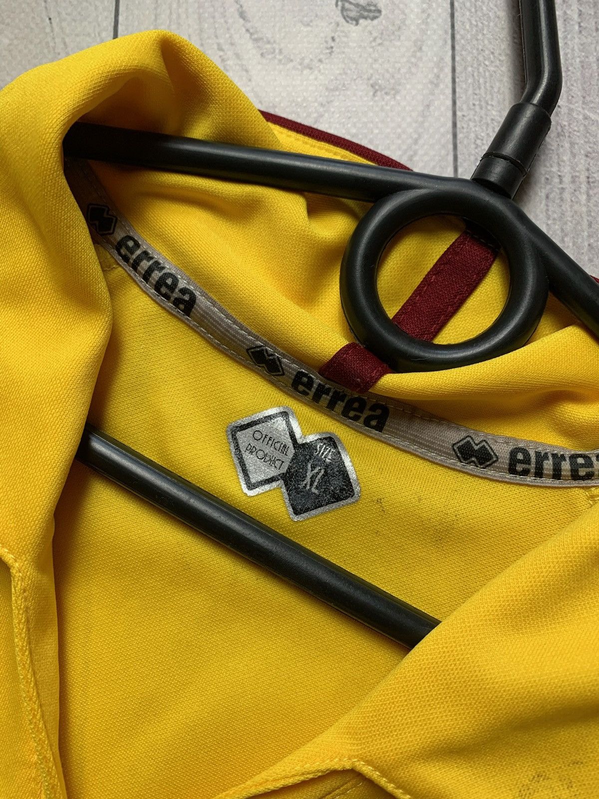 Vintage Vintage Burnley soccer jersey size XL rare yellow errea Size US XL / EU 56 / 4 - 4 Thumbnail