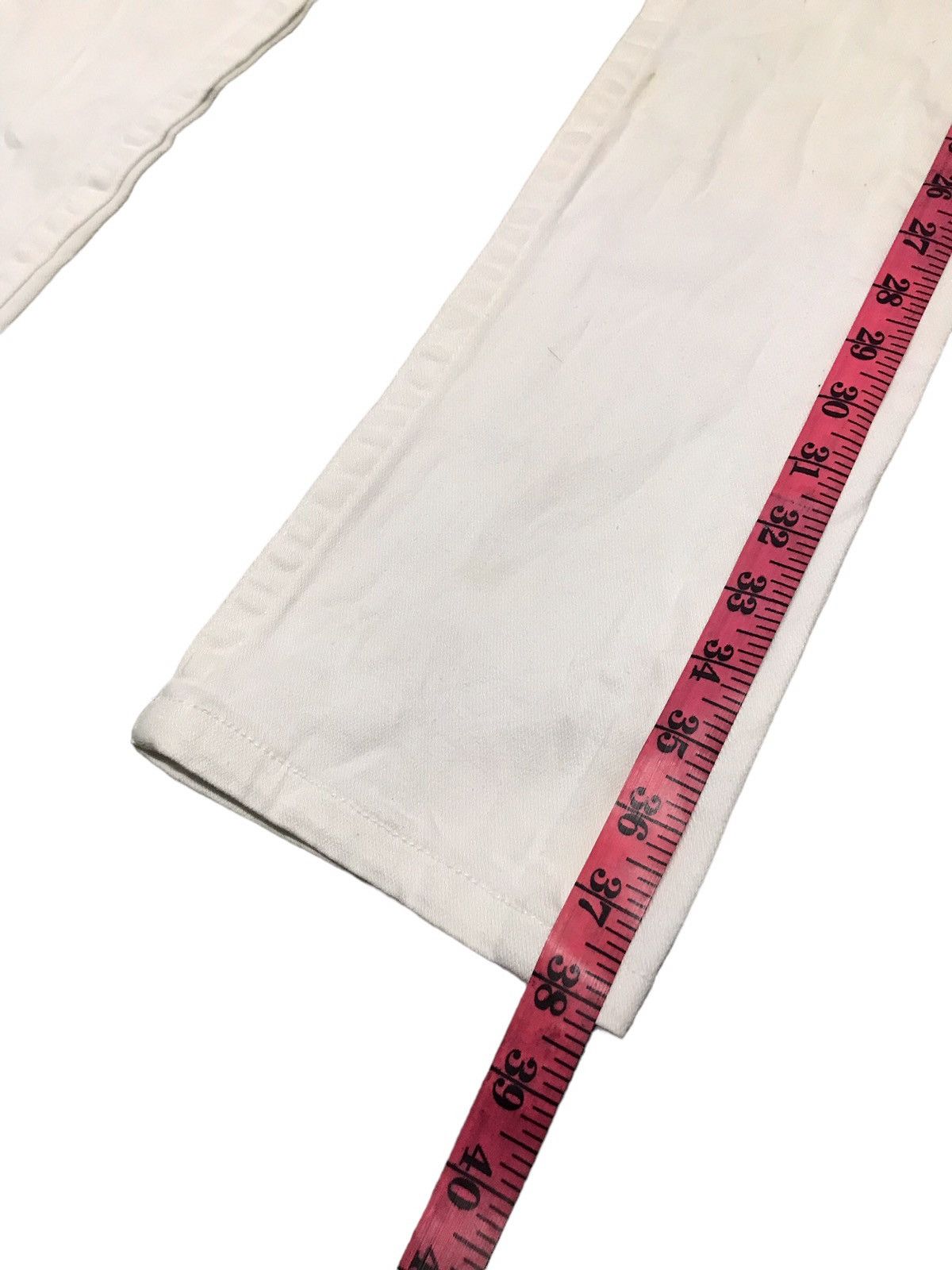 True Religion Vintage True Religion White Straight Jeans Size US 28 / EU 44 - 5 Thumbnail