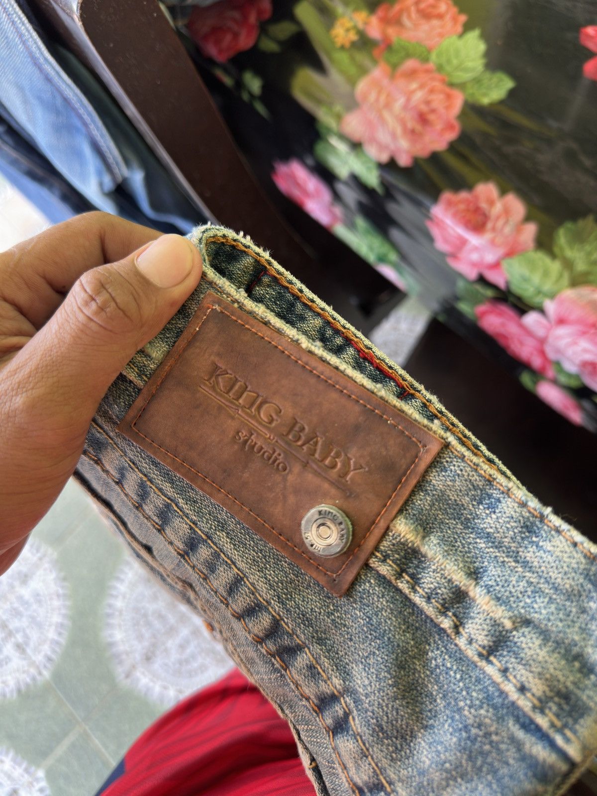 Japanese Brand Flare 💥 True Religion X King Baby Flare Fashion💥 Size US 28 / EU 44 - 11 Thumbnail