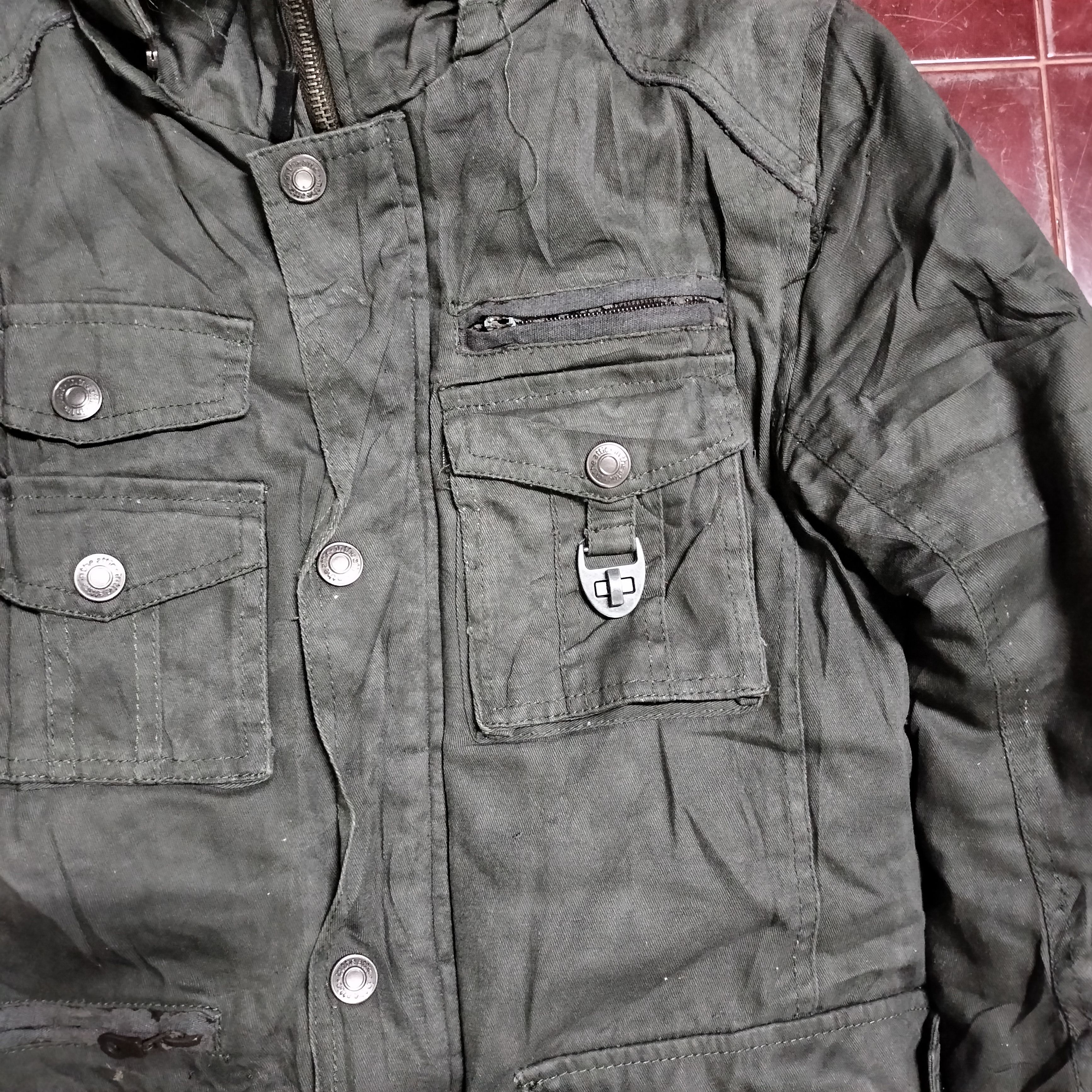 14th Addiction 2000s In the attic retro punk japanese fur jacket parka Size US M / EU 48-50 / 2 - 3 Thumbnail