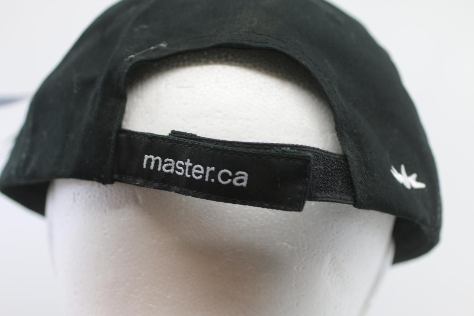 Point Zero Gree Logo Baseball Cap Black Blue Organic Fabric Adjustable Size ONE SIZE - 8 Thumbnail