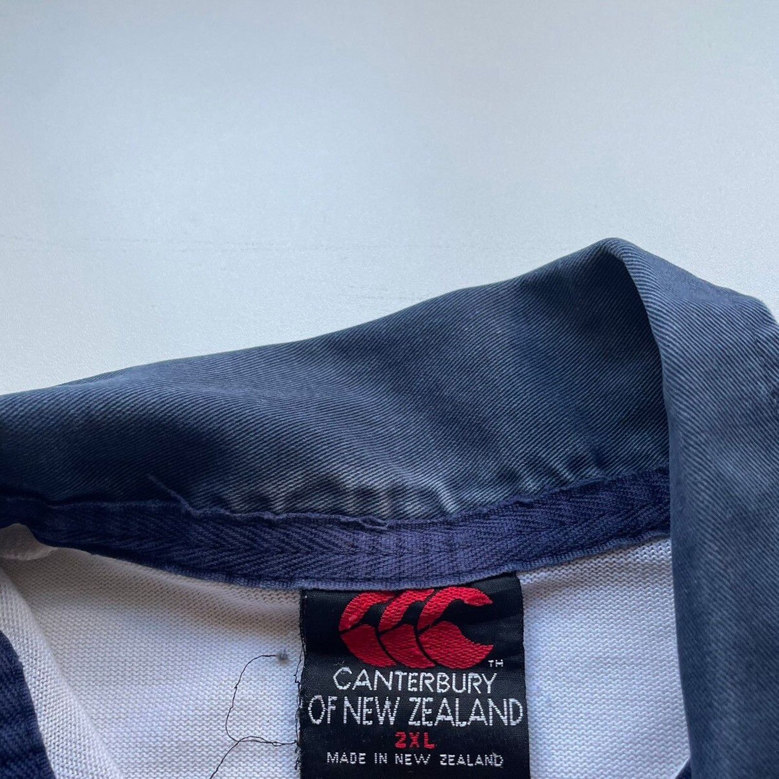 Canterbury of New Zealand Vintage 1997 CCC Metropolis Rugby FC Long Sleeve Jersey 2XL Size US XXL / EU 58 / 5 - 9 Thumbnail