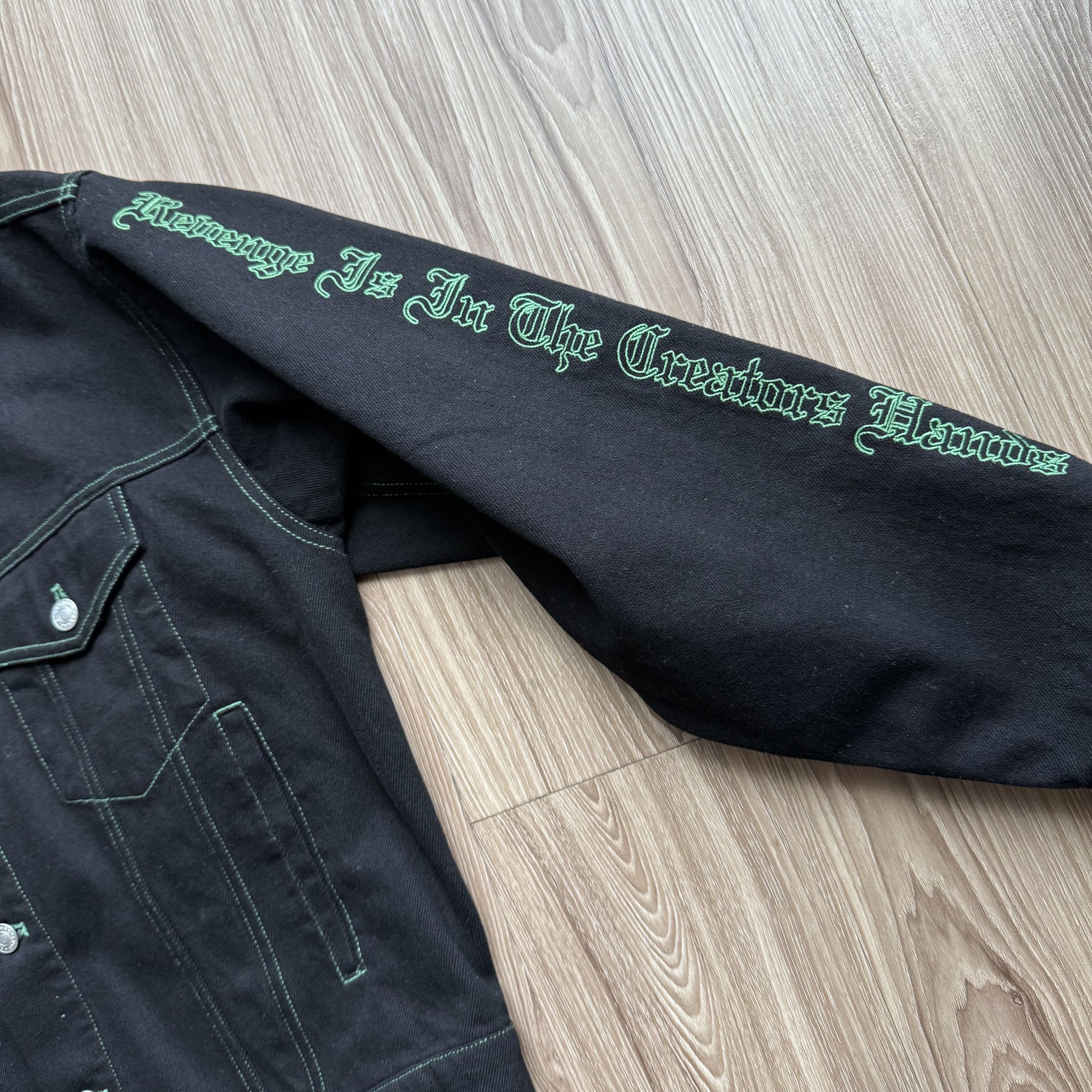 Revenge Cropped Revenge Denim Trucker Jacket Size US M / EU 48-50 / 2 - 4 Thumbnail