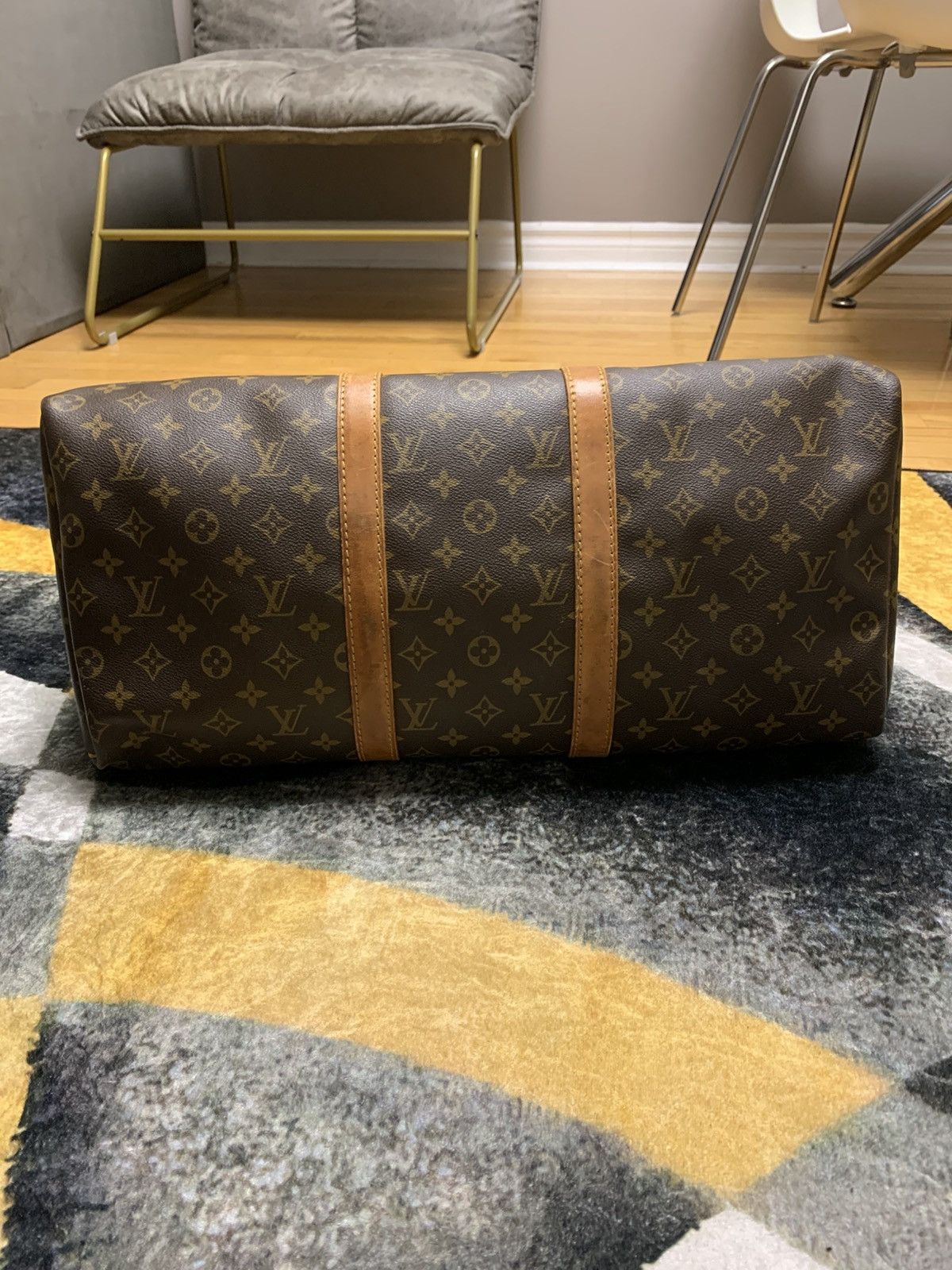 Louis Vuitton Louis Vuitton Duffel Bag Keepall Size ONE SIZE - 5 Thumbnail