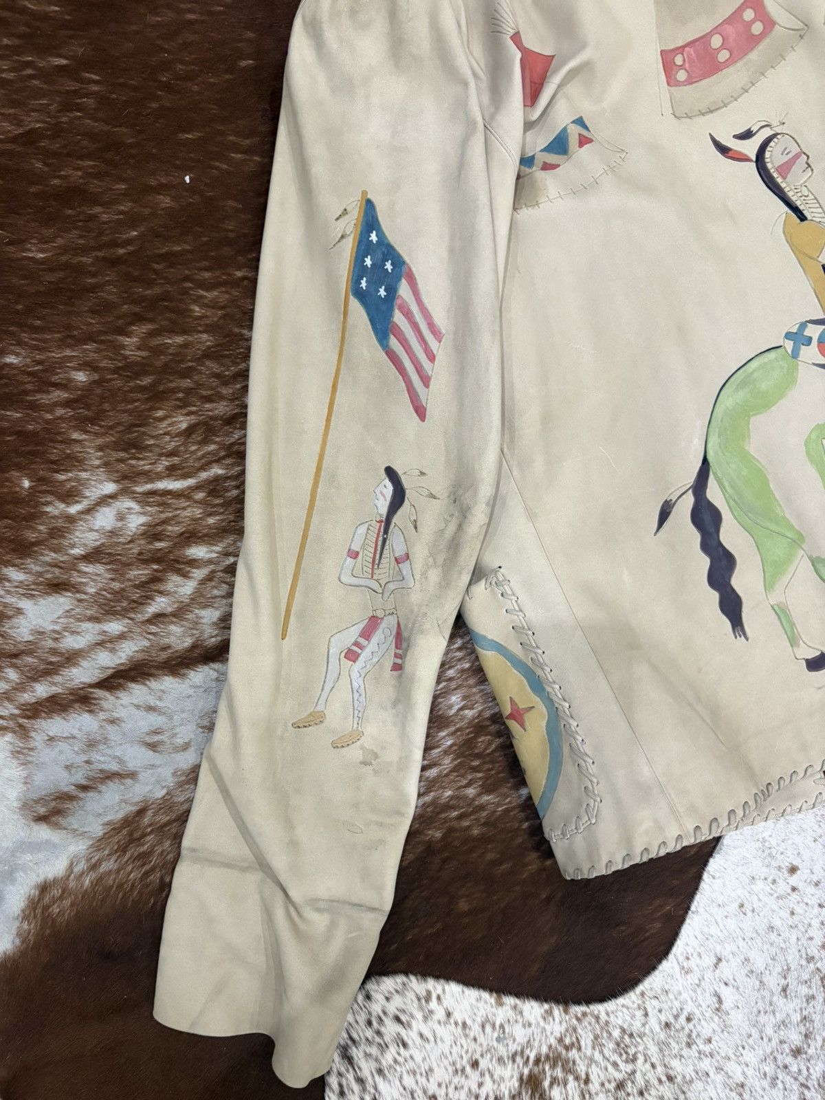 Ralph Lauren Rare Ralph Lauren Country Leather Jacket Size 42R - 7 Thumbnail