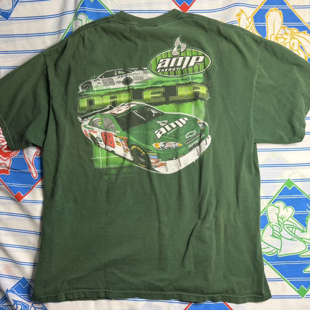 NASCAR Y2k Nascar Dale Jr Amp Energy Daytona 2008 Tee Size US XL / EU 56 / 4 - 1 Thumbnail