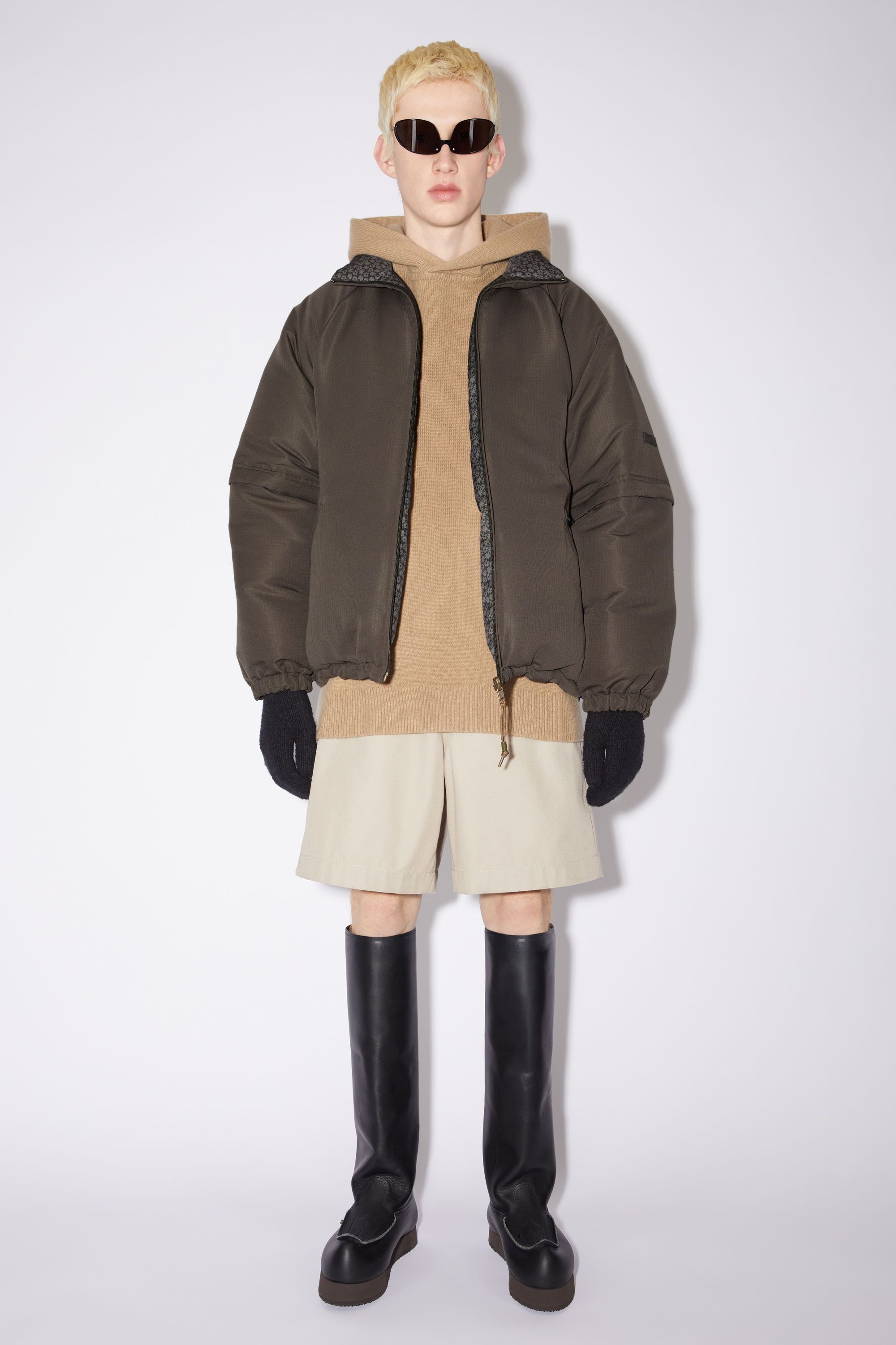 Acne Studios Acne Studios Reversible down puffer jacket - Chestnut brown Size US L / EU 52-54 / 3 - 12 Thumbnail
