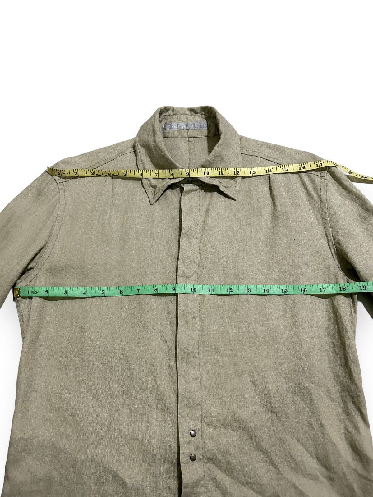 FranCisT MOR.K.S 1990s Francisf Mor.K.S - Beige Work Shirt Size US M / EU 48-50 / 2 - 12 Thumbnail