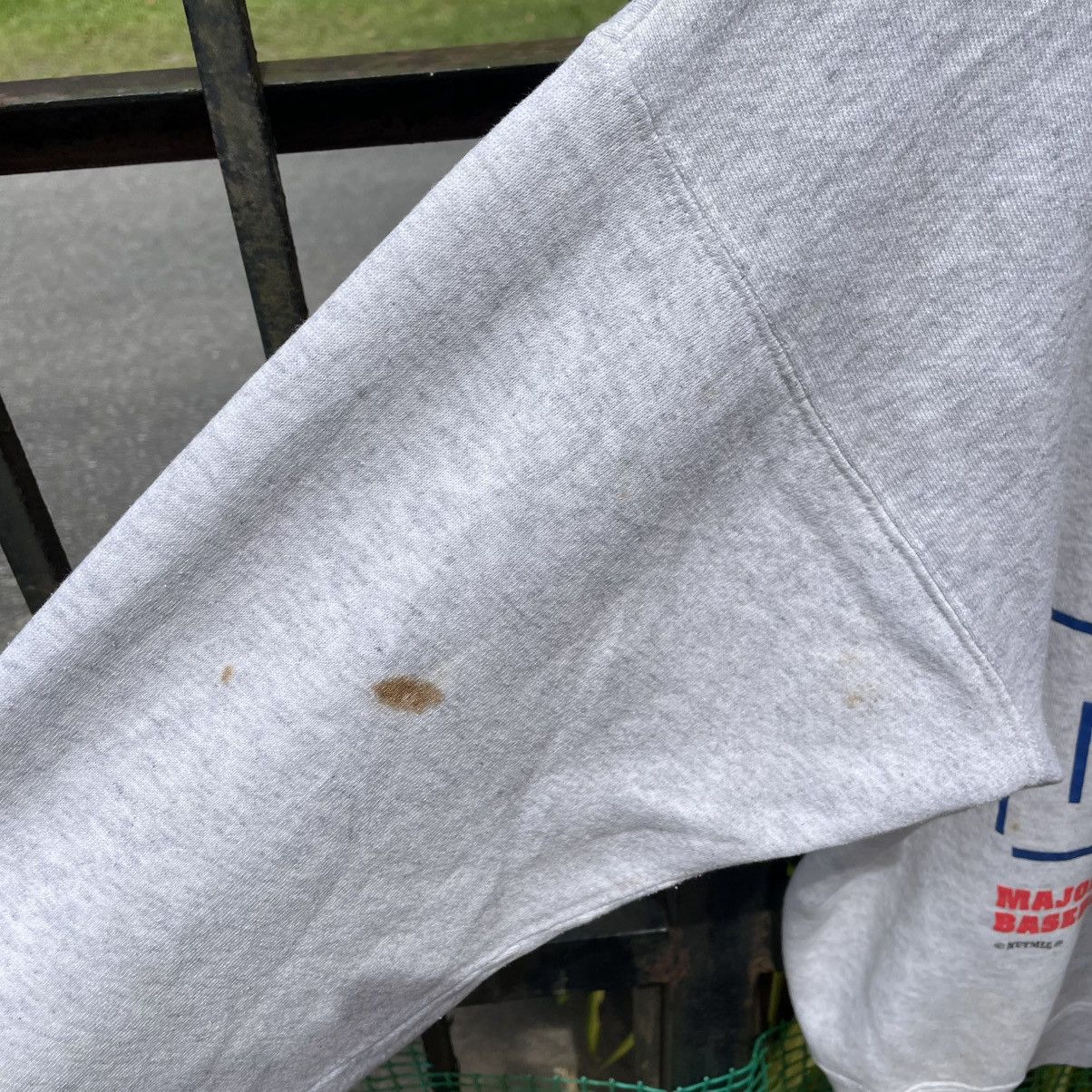 Nutmeg 🔥Vintage 1995 LA Dodgers Hideo Nomo Baseball Sweatshirts Size US XL / EU 56 / 4 - 7 Thumbnail