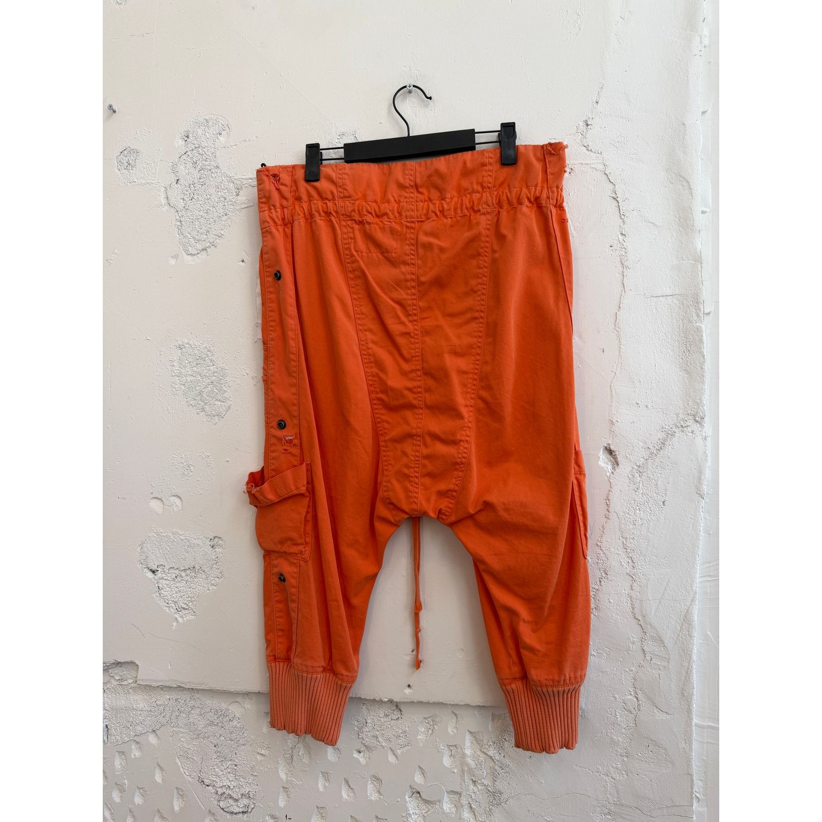 Greg Lauren Greg Lauren SAMPLE Orange Drop Lounge Cropped Pants Size US 32 / EU 48 - 4 Thumbnail
