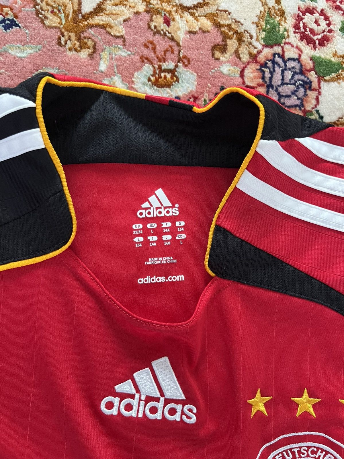 Adidas Germany national jersey vintage Size US L / EU 52-54 / 3 - 3 Thumbnail