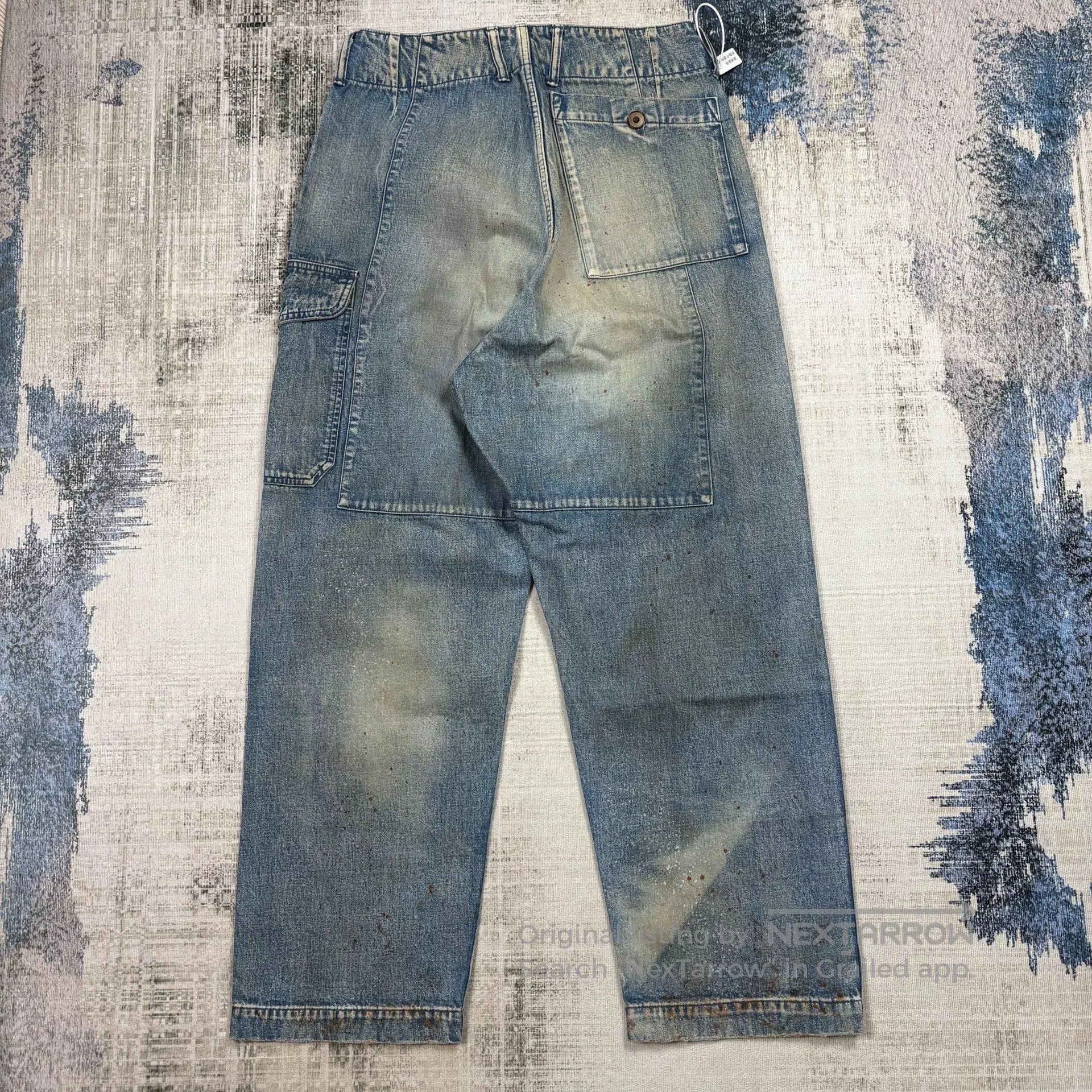 ANACHRONORM ANACHRONORM Japanese Washed Denim Jeans. Size US 32 / EU 48 - 6 Thumbnail